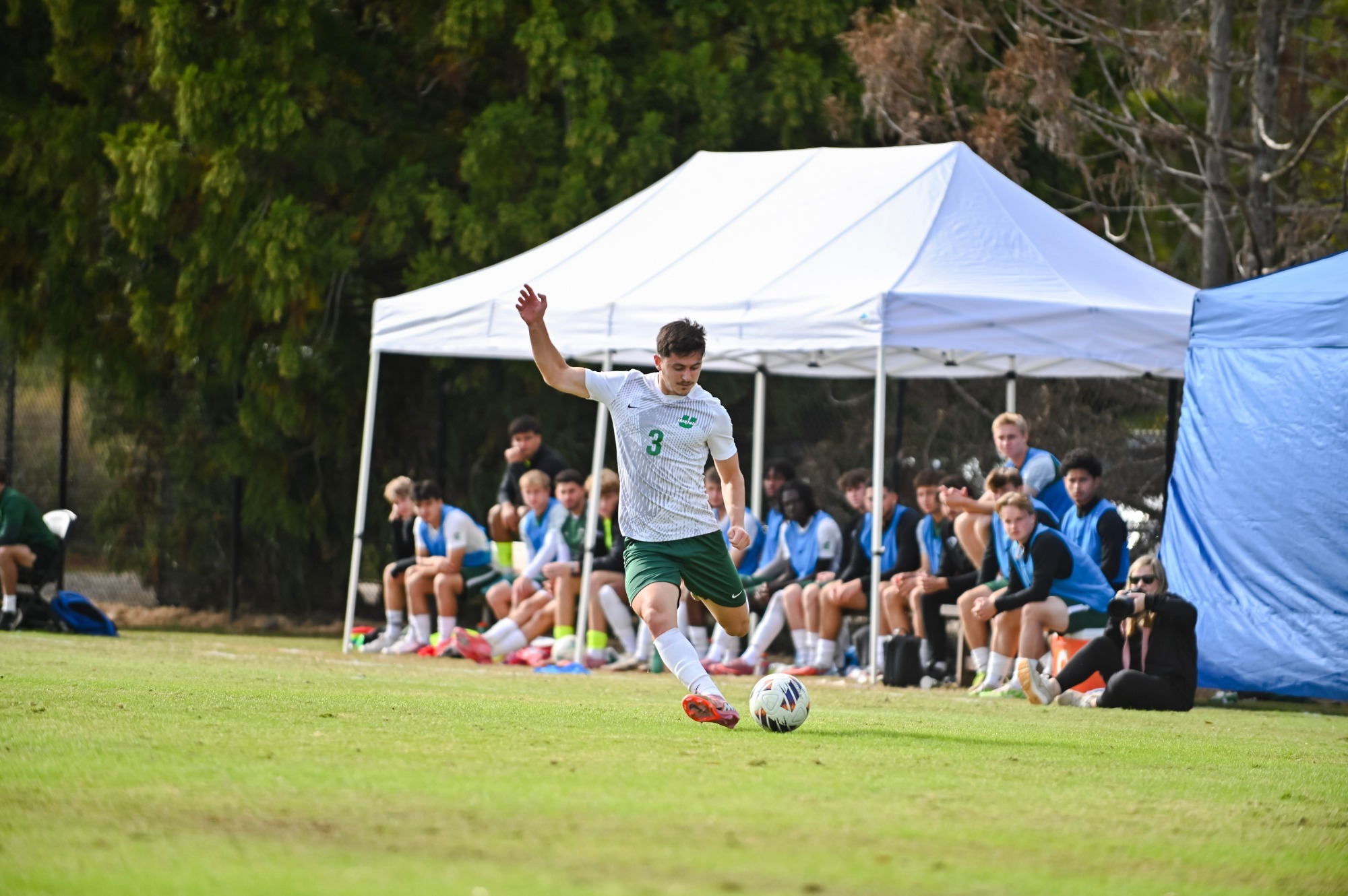 Itamar Biton attacking against Longwood