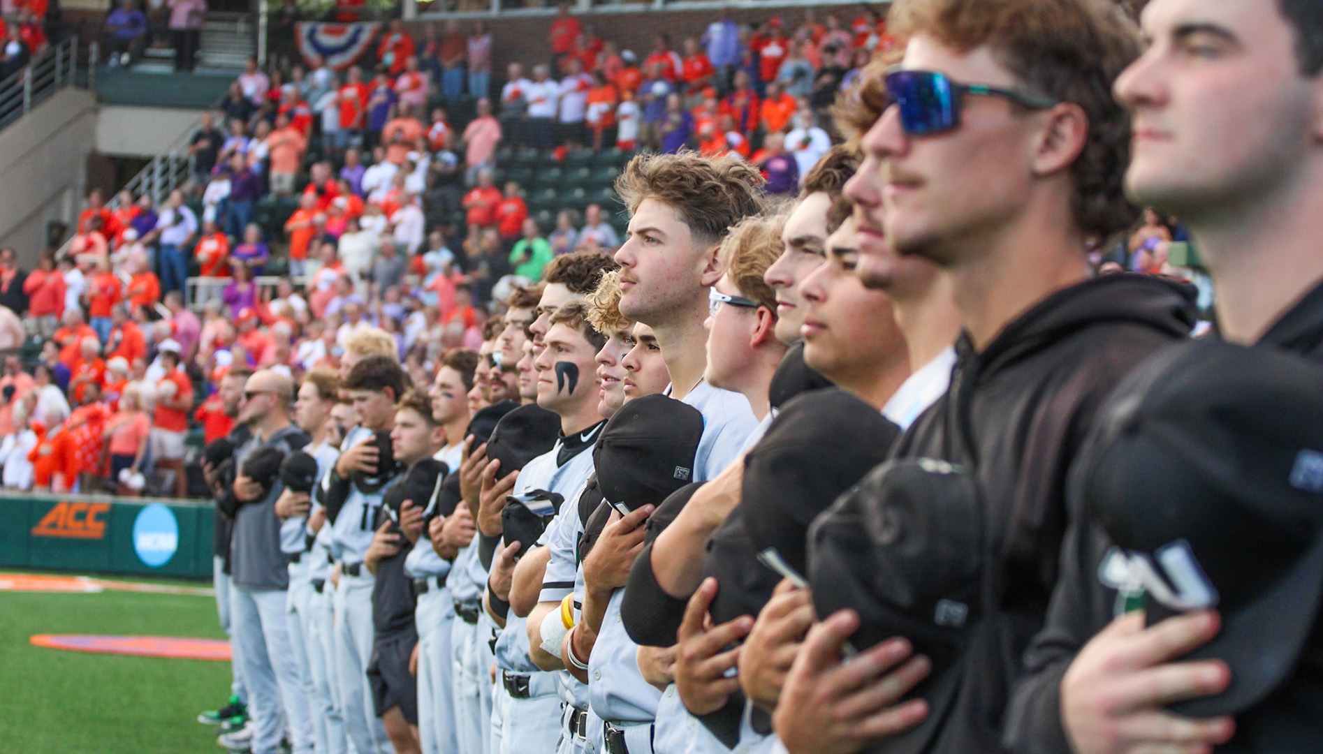 Baseball National Anthem vs. Clemson NCAA 2025 - EH