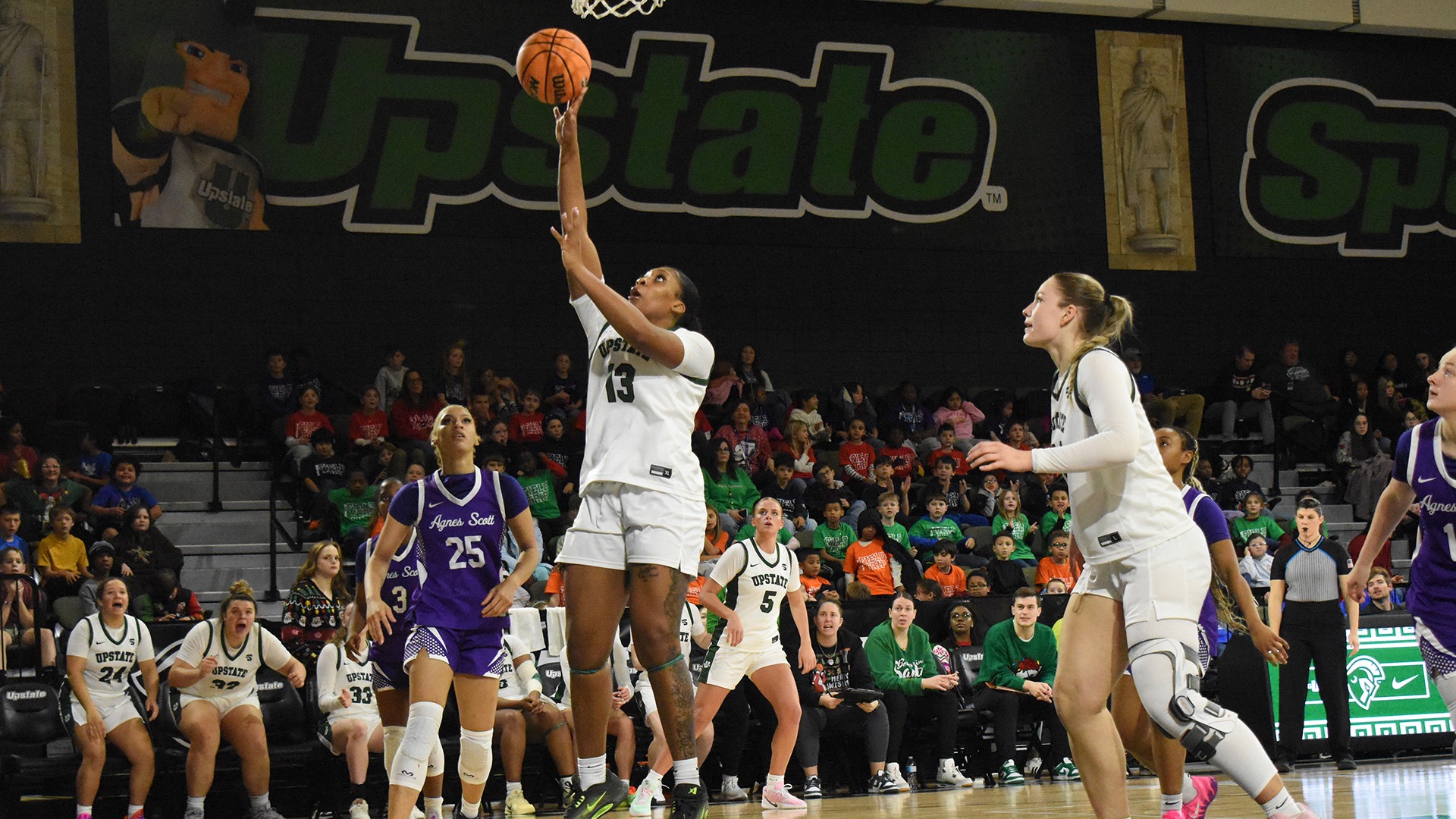 Aijah Palmore Fastbreak Layup vs. Agnes Scott 2025 - CH