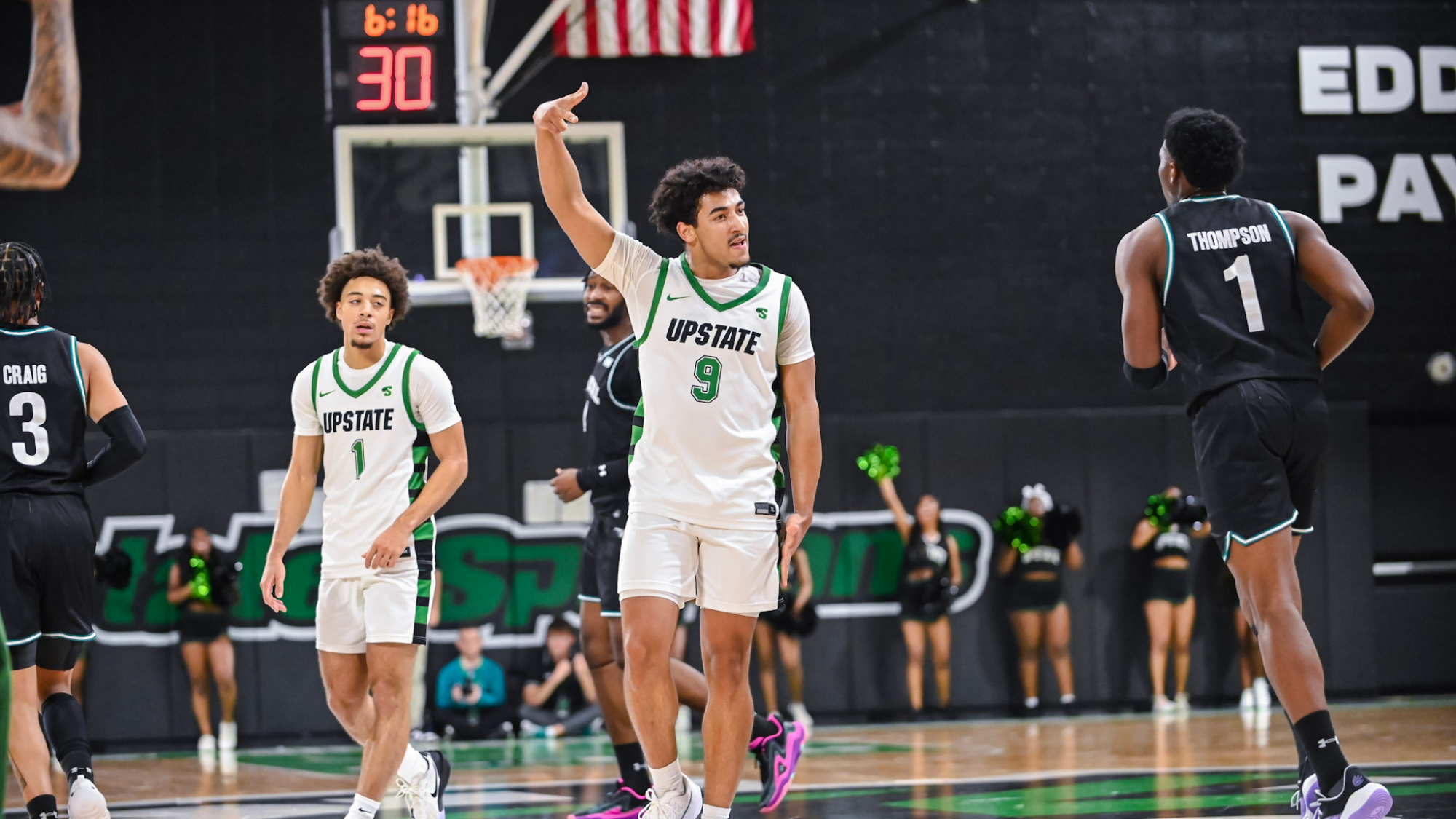 Mason Bendinger after a game-tying three-pointer 