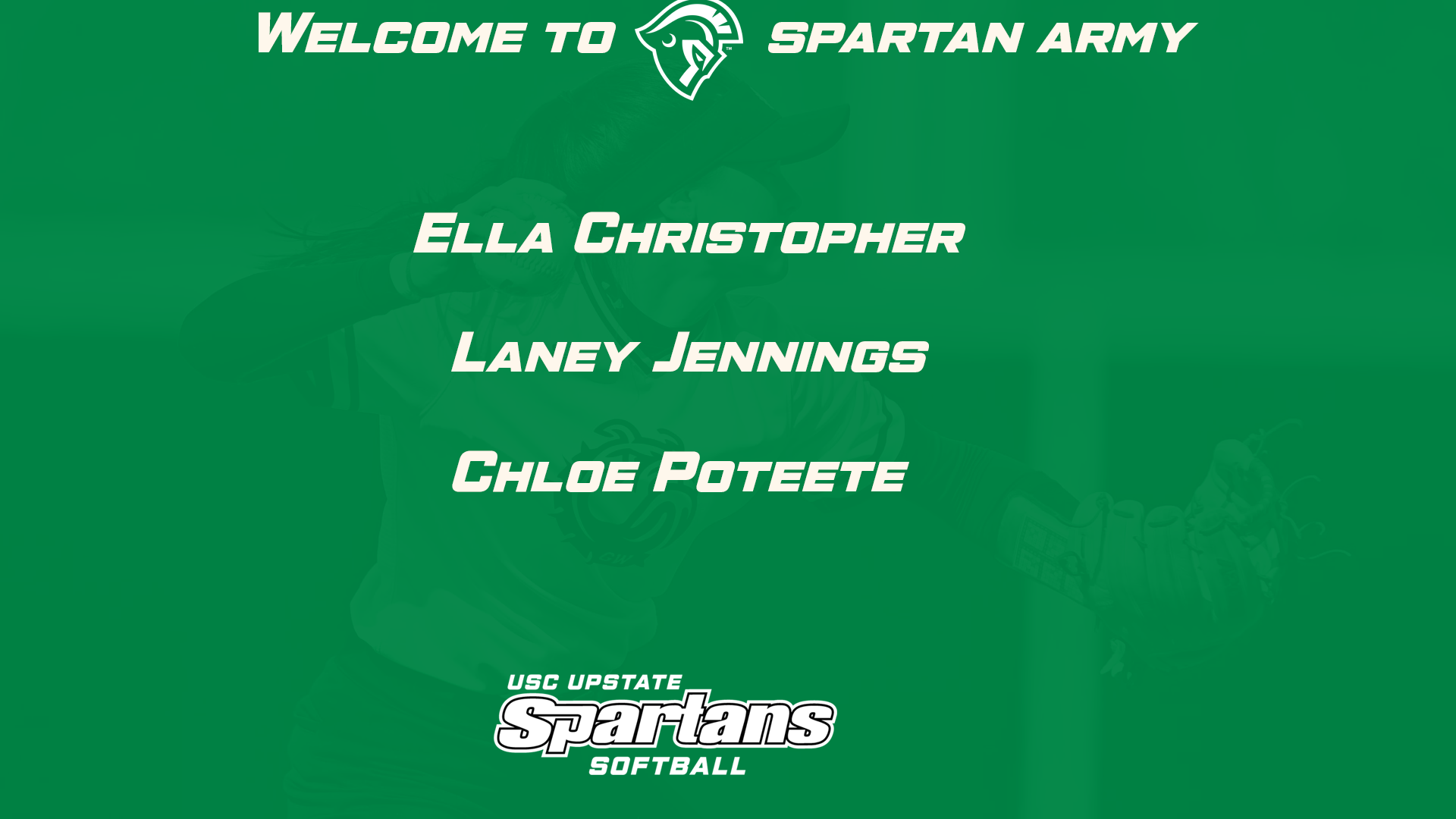 Softball Signing Class