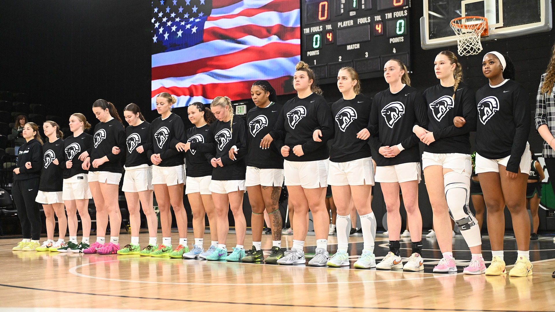 Women's Basketball Team Anthem vs. Radford 2026 - NM