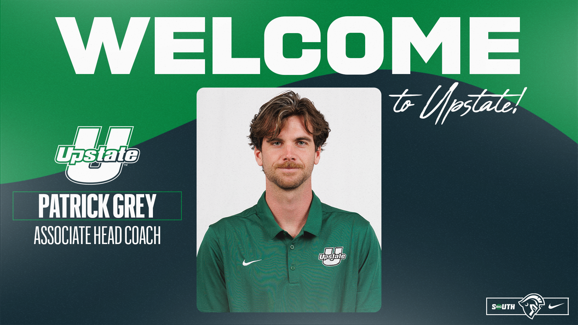 Welcome Patrick Grey WSOC