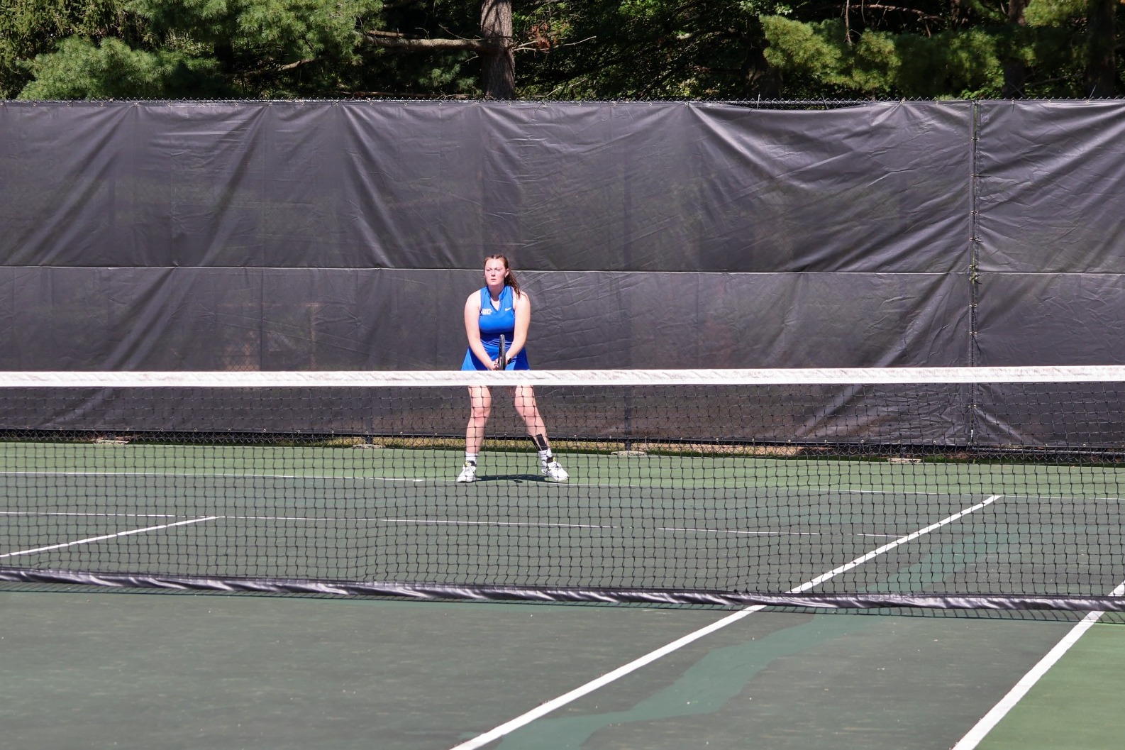 Abigail Cepek Waiting for Serve