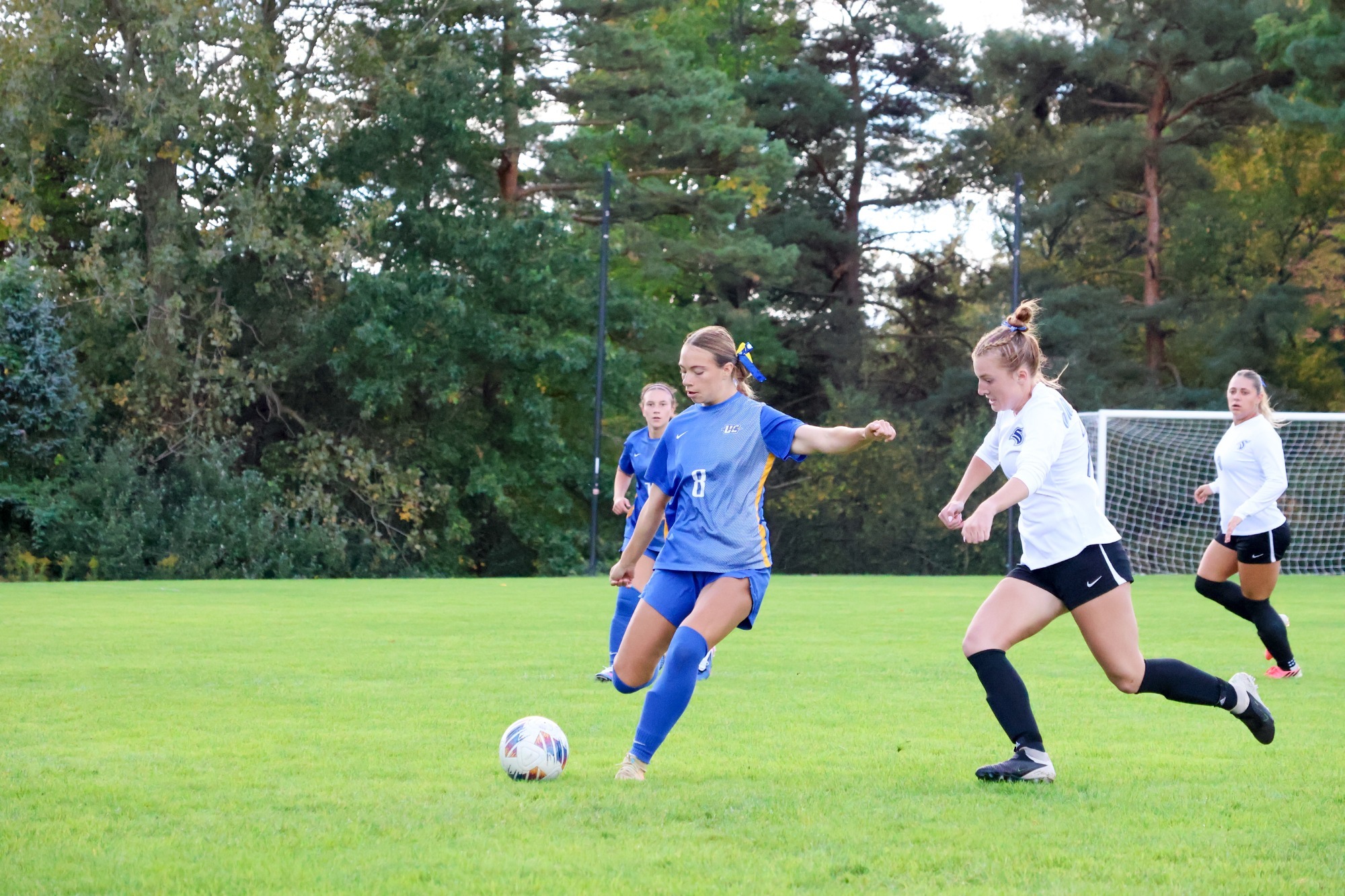 Brianna Sowul Kicking the Ball