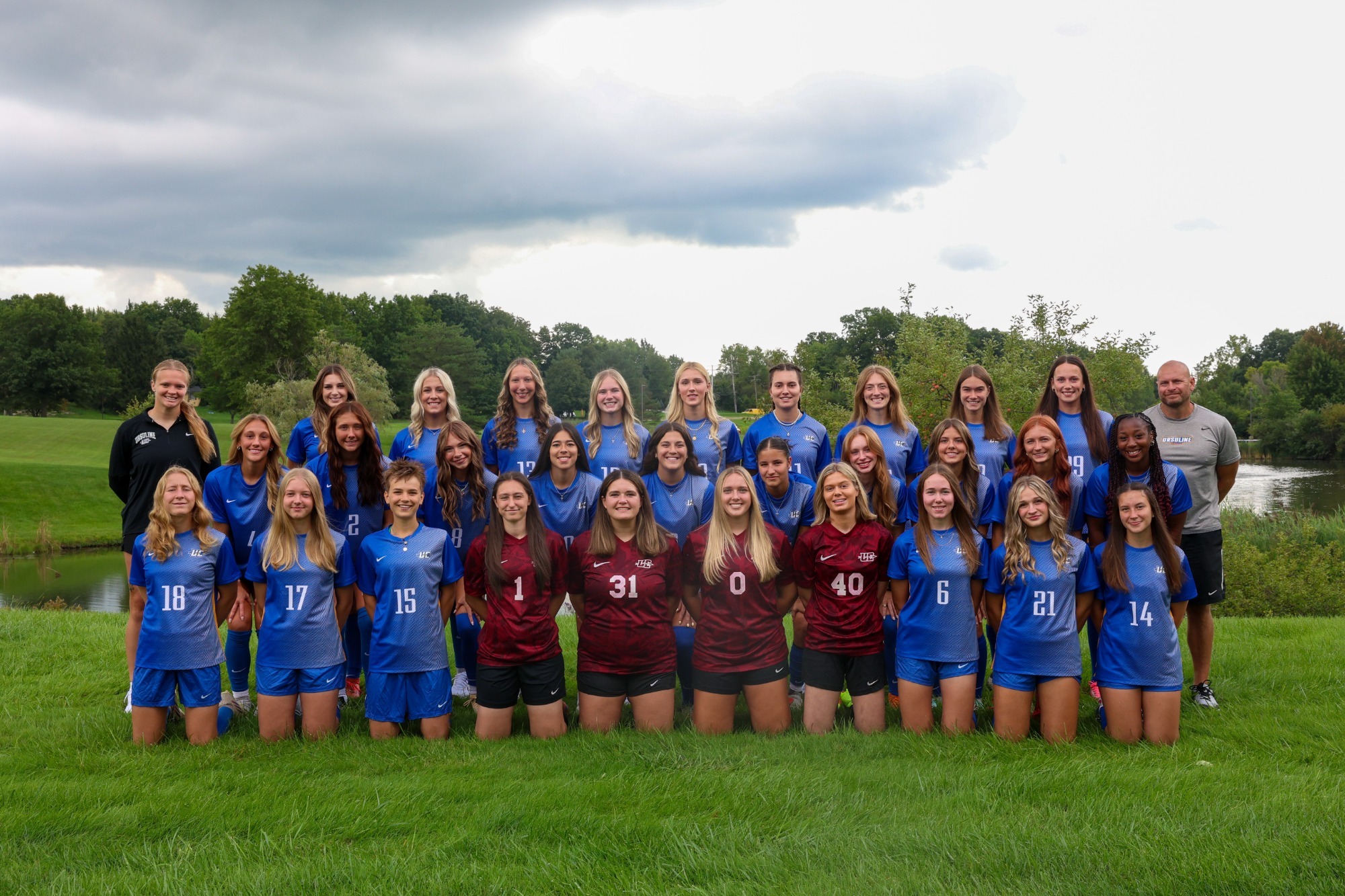 Soccer Team Photo Without Coaches
