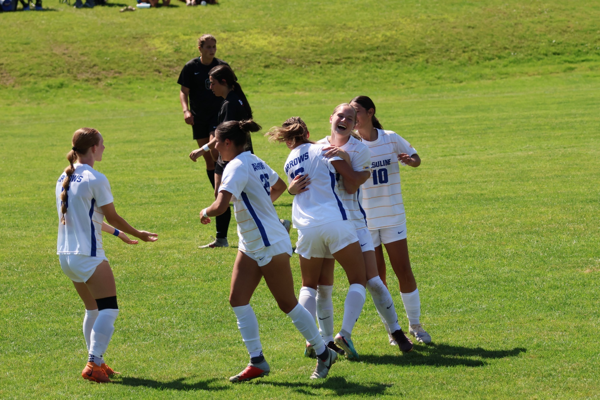 Soccer Celebration After Goal