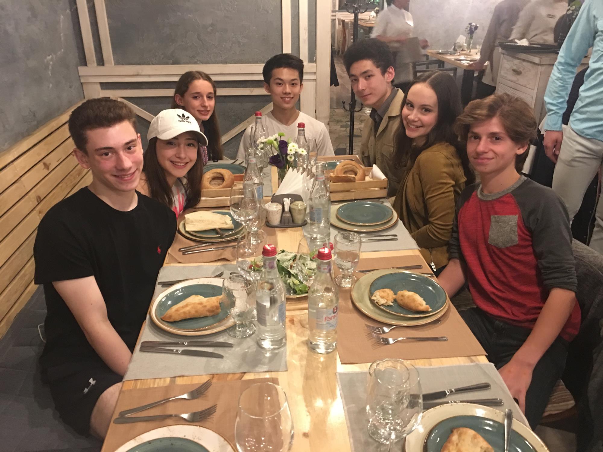 JGP Armenia team dinner