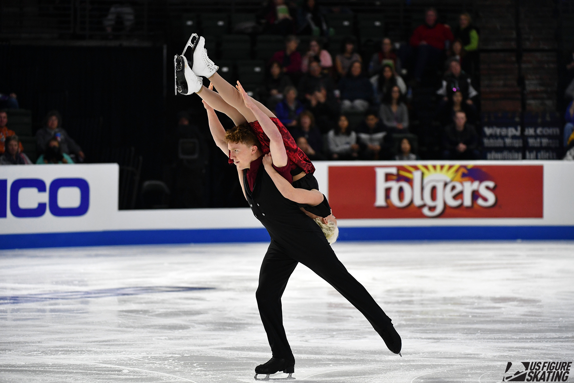 Karina Manta and Joseph Johnson Figure Skating U.S. Figure Skating