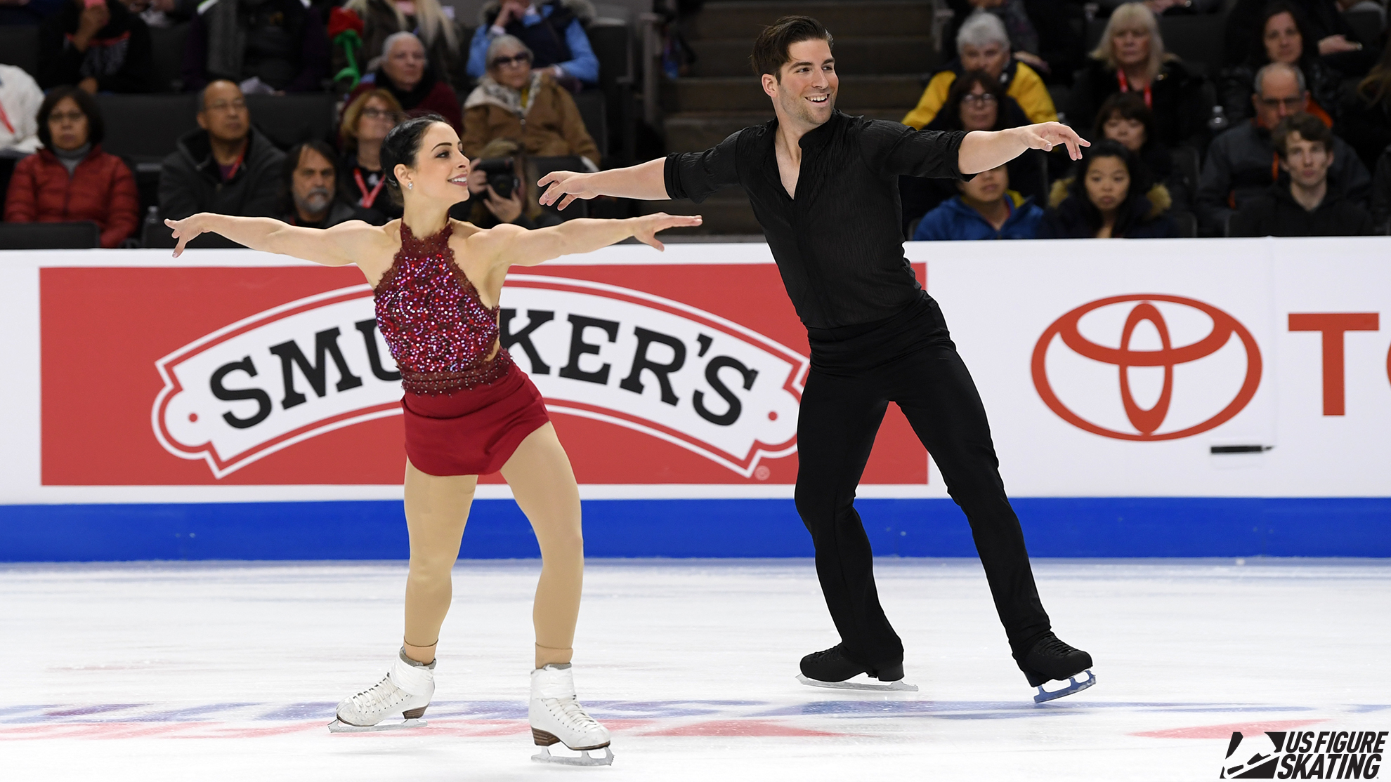Deanna Stellato and Nathan Bartholomay U.S. Champs FS