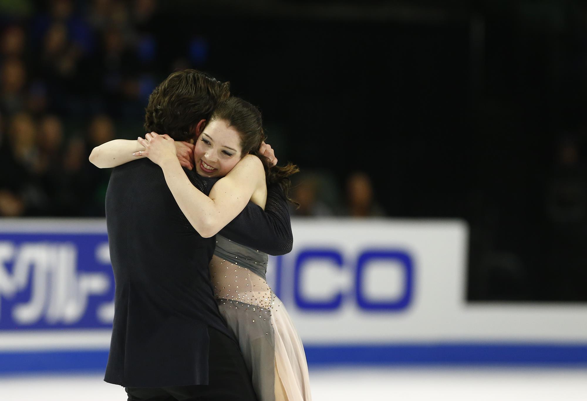 McNamara and Carpenter at ISU Grand Prix of Figure Skating Skate America