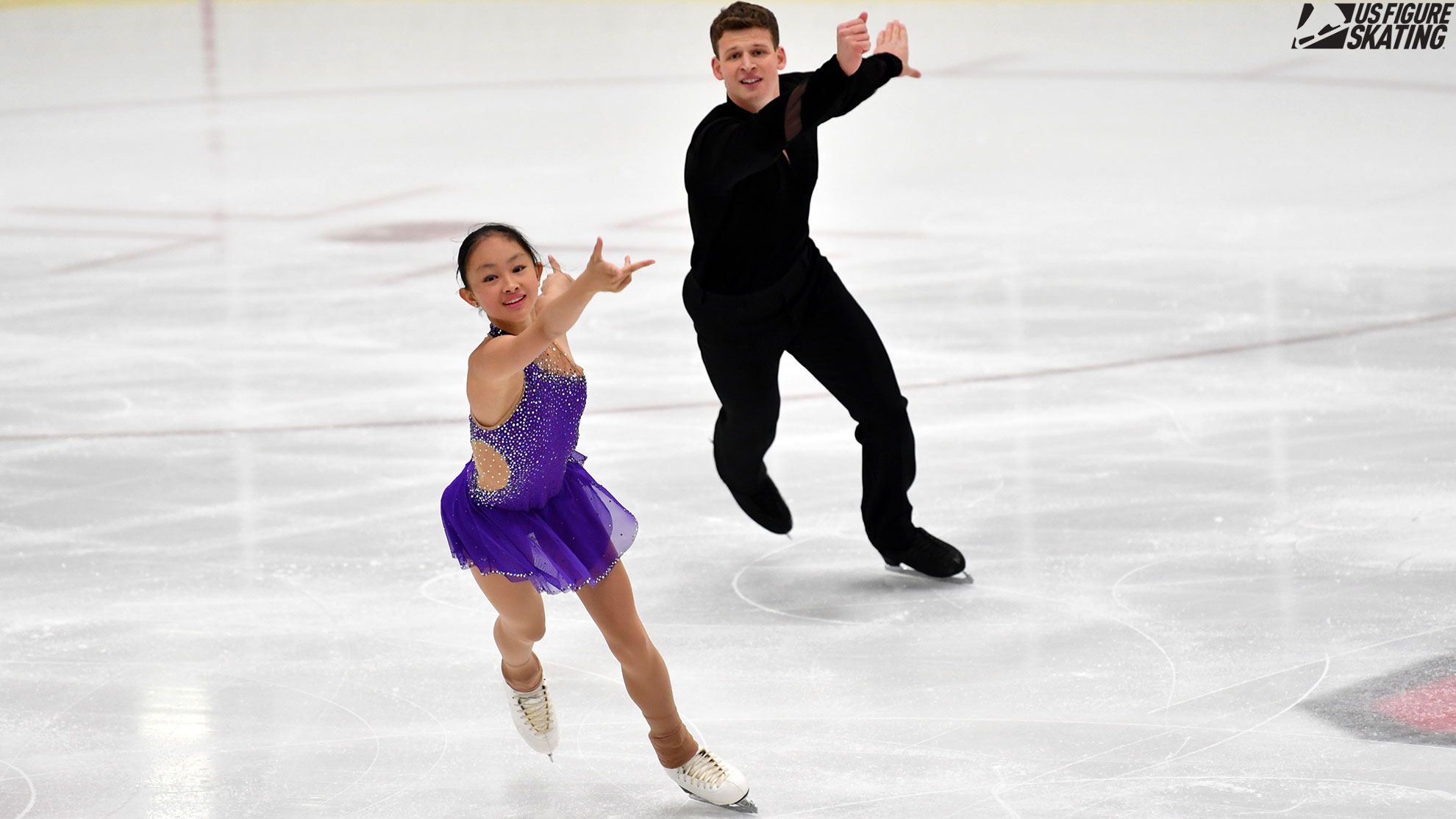 Audrey Lu and Misha Mitrofanov SP 2018