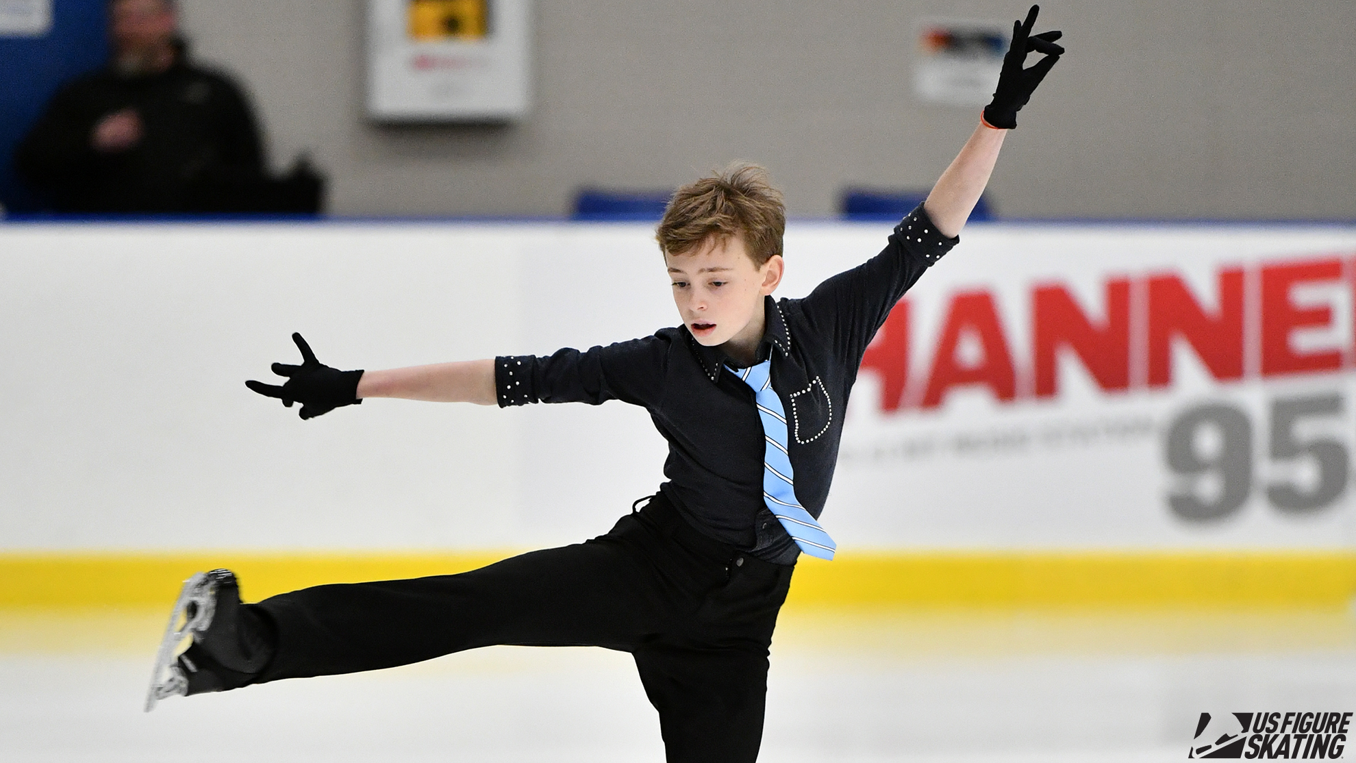 2019 U.S. Championships intermediate men's SP Robert Yampolsky