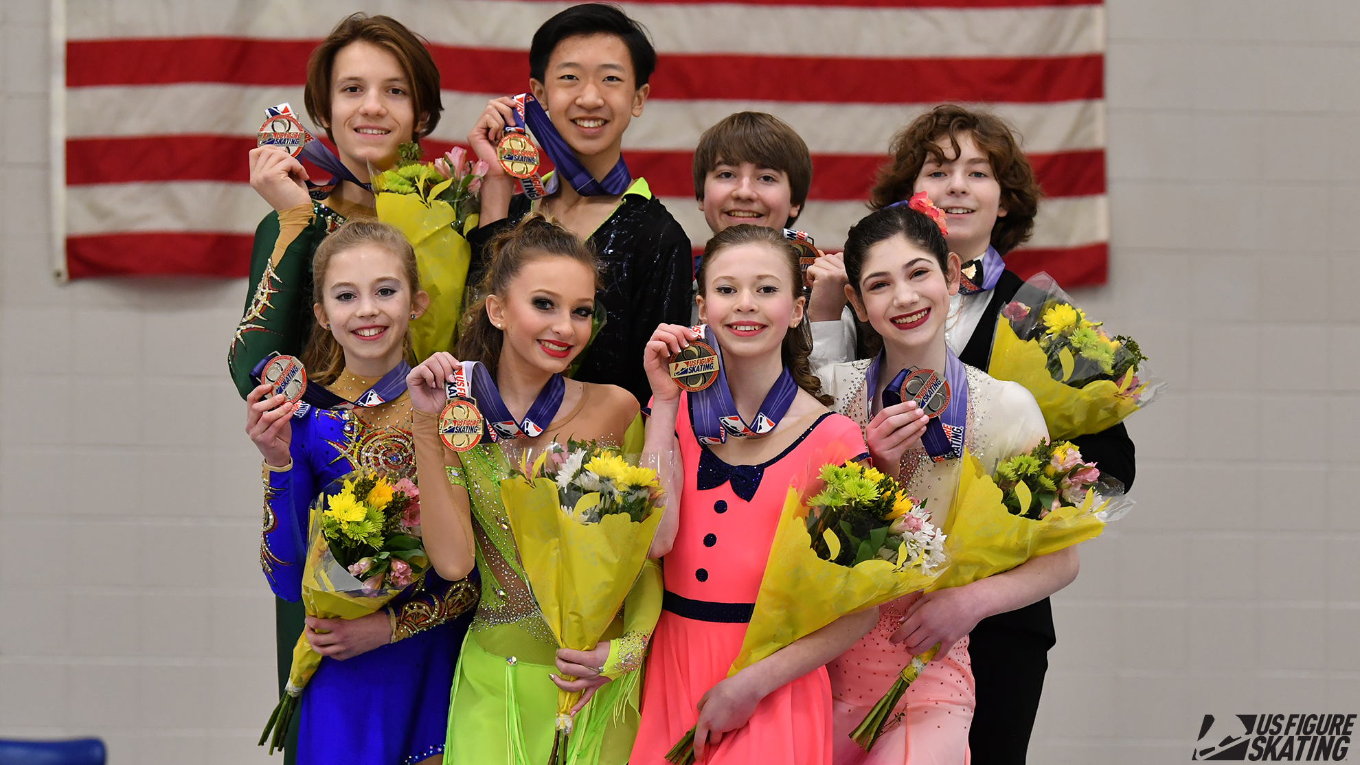 2019 U.S. Championships intermediate dance podium