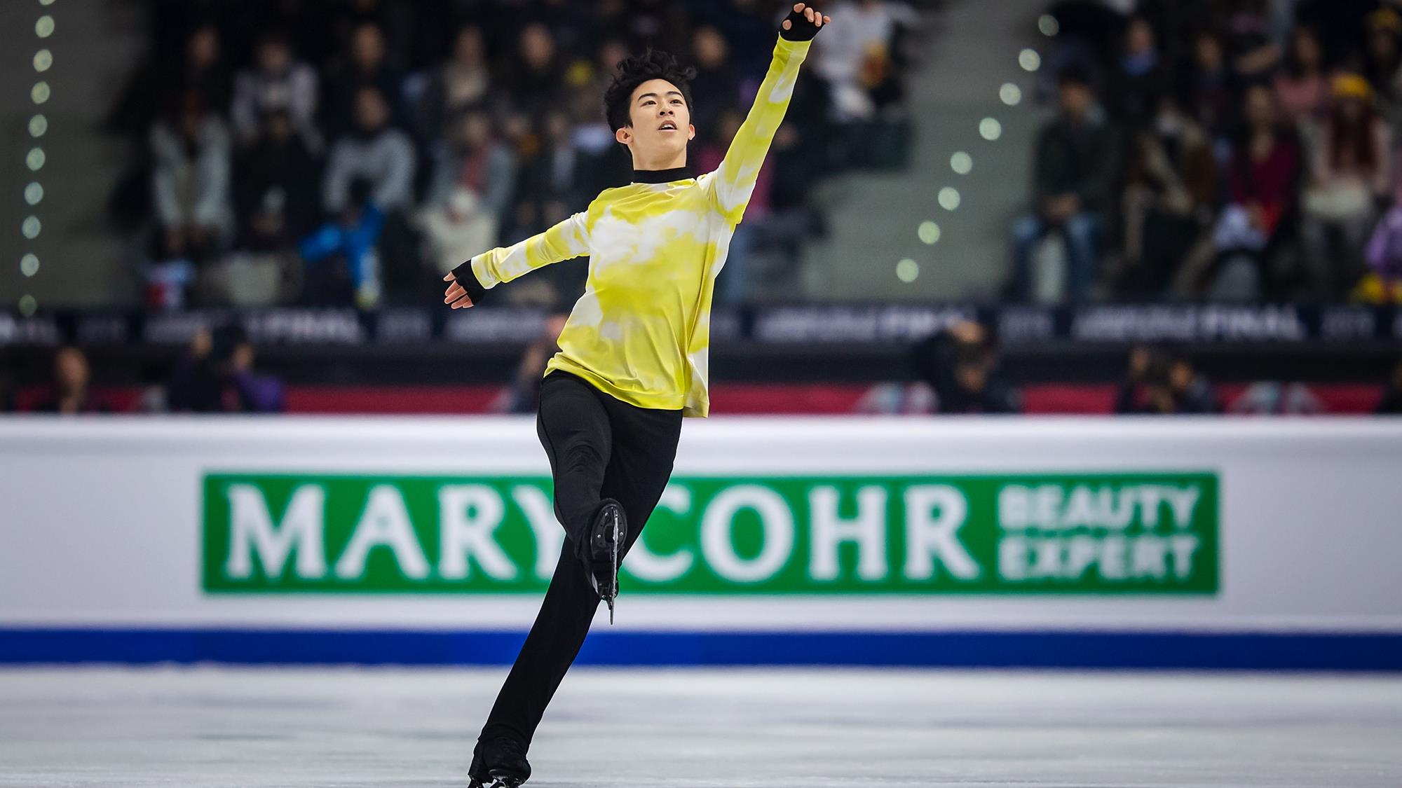 TURIN, ITALY - DECEMBER 07: Nathan Chen of the United States competes in the Men's Free Skating during the ISU Grand Prix of Figure Skating Final (Senior & Junior) at Palavela Arena on December 07, 2019 in Turin, Italy. (Photo by Joosep Martinson - International Skating Union/International Skating Union via Getty Images)