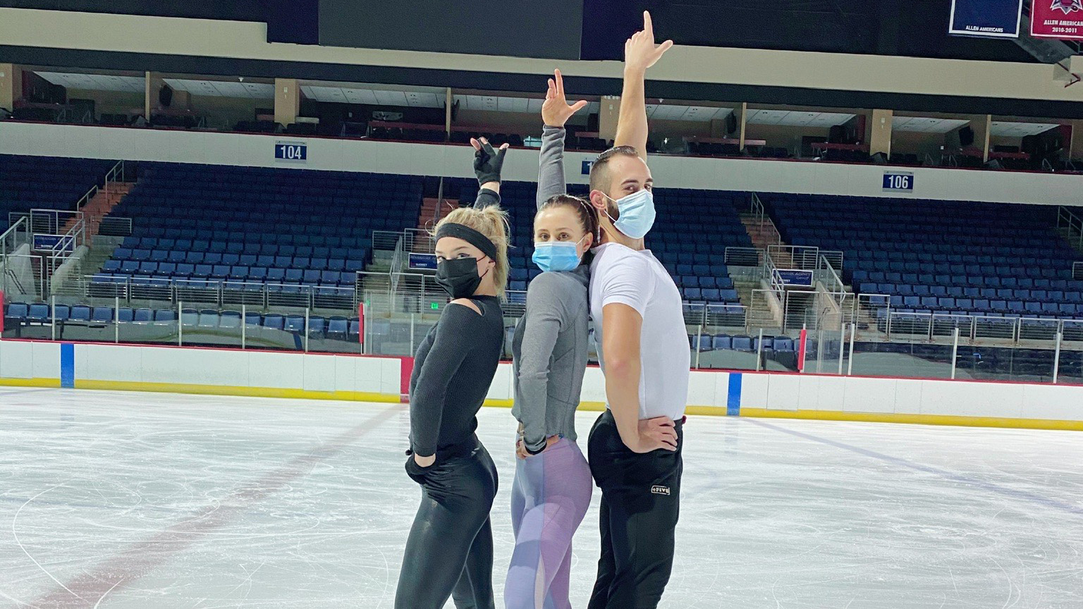 Texas Trio: Amber Glenn, Ashley Cain-Gribble and Timothy LeDuc