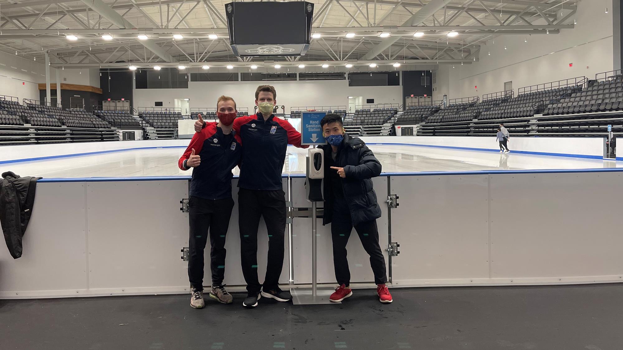 Boston Boys - Alex Krasnozhon, Jimmy Ma and Misha Mitrofanov