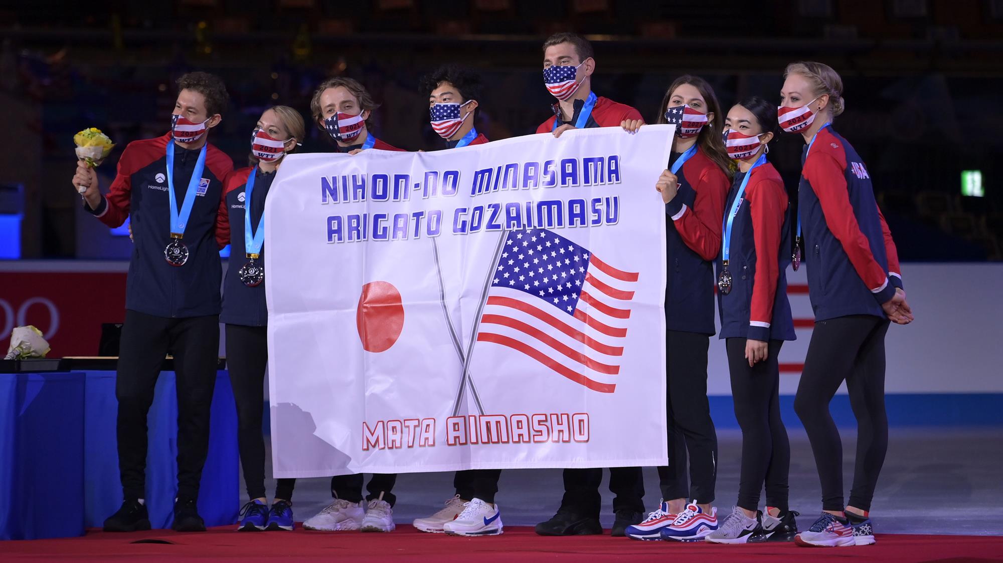 Team USA poses with 