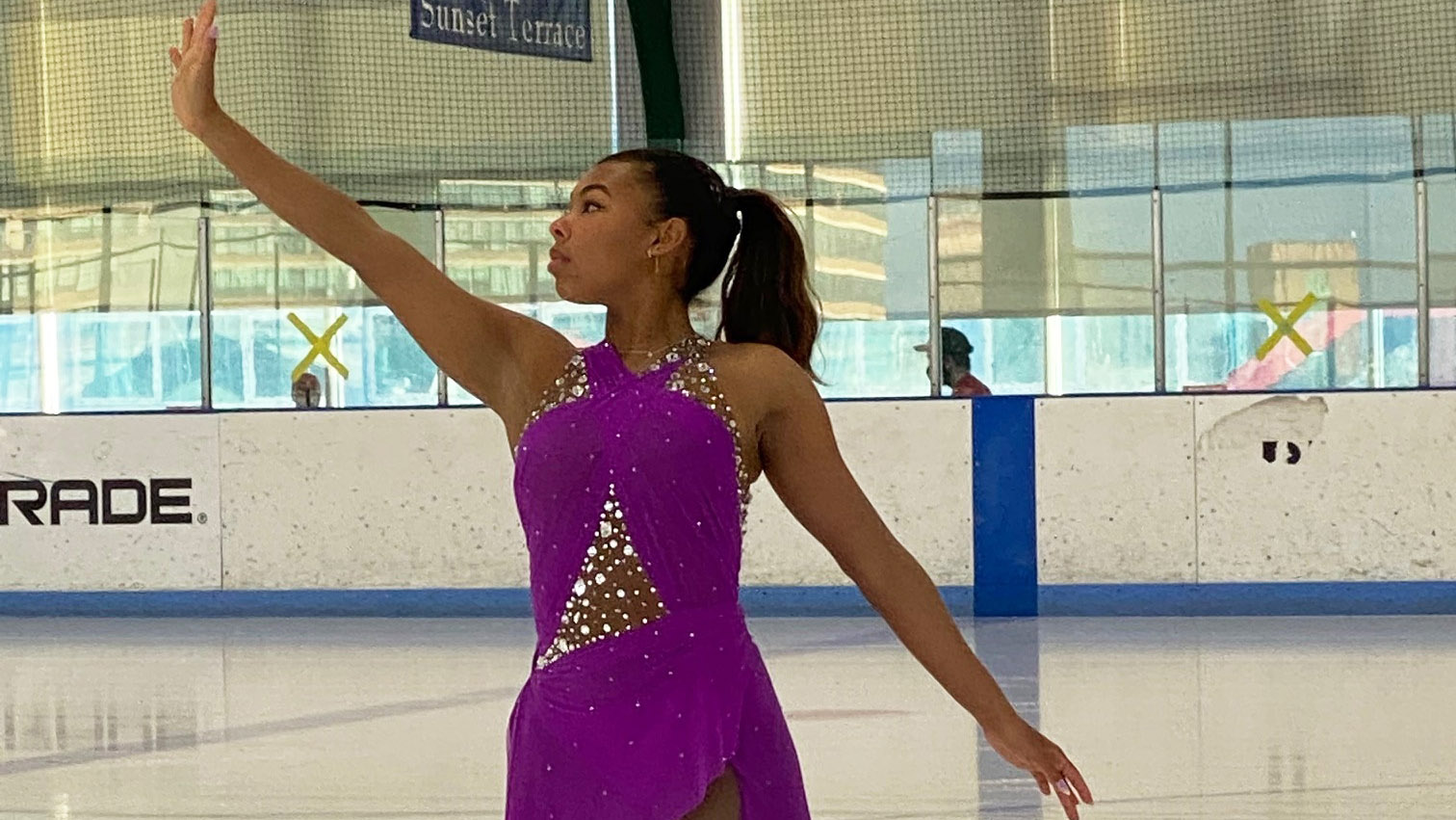 Starr Andrews skates in special tribune for the Figure Skating in Harlem gala