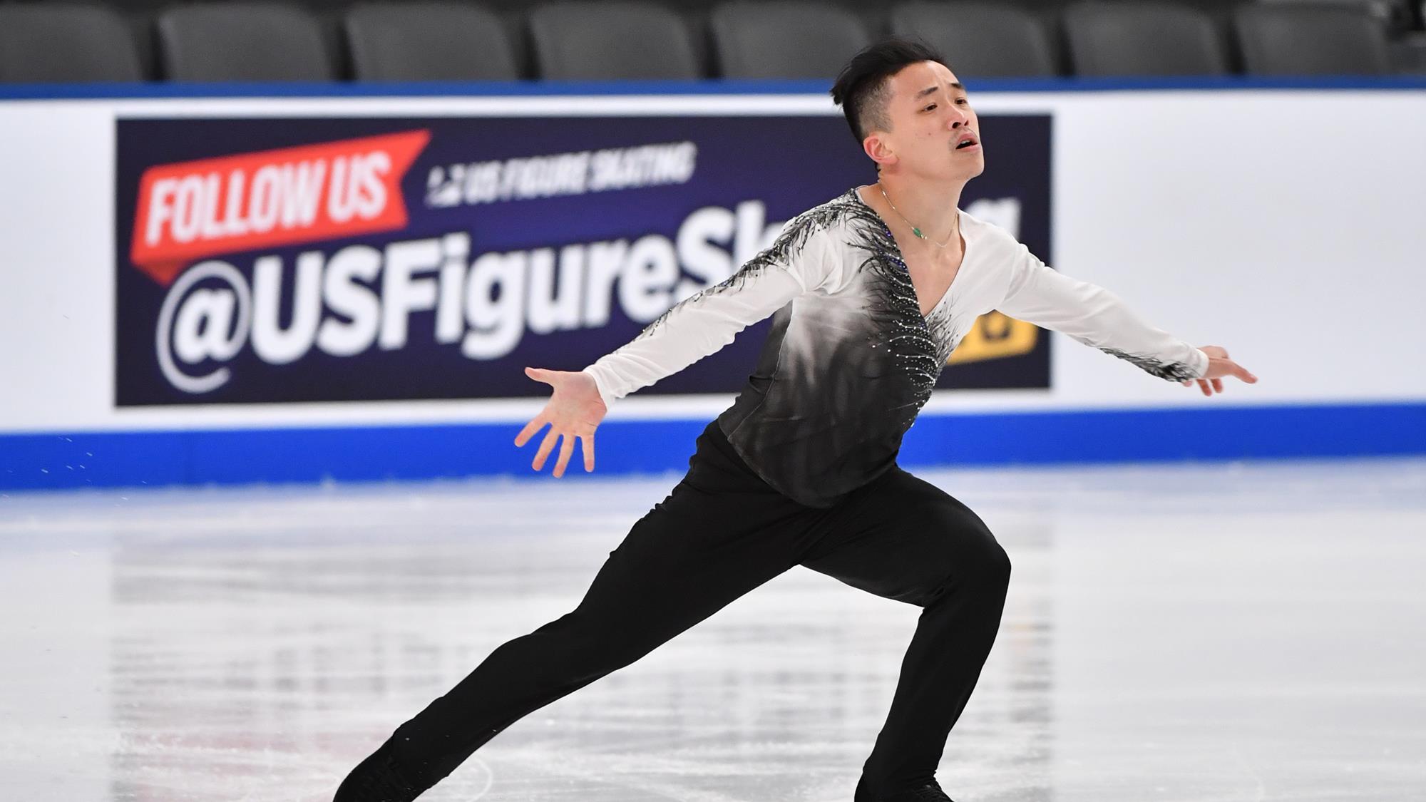 Jimmy Ma skates his short program at U.S. International Classic