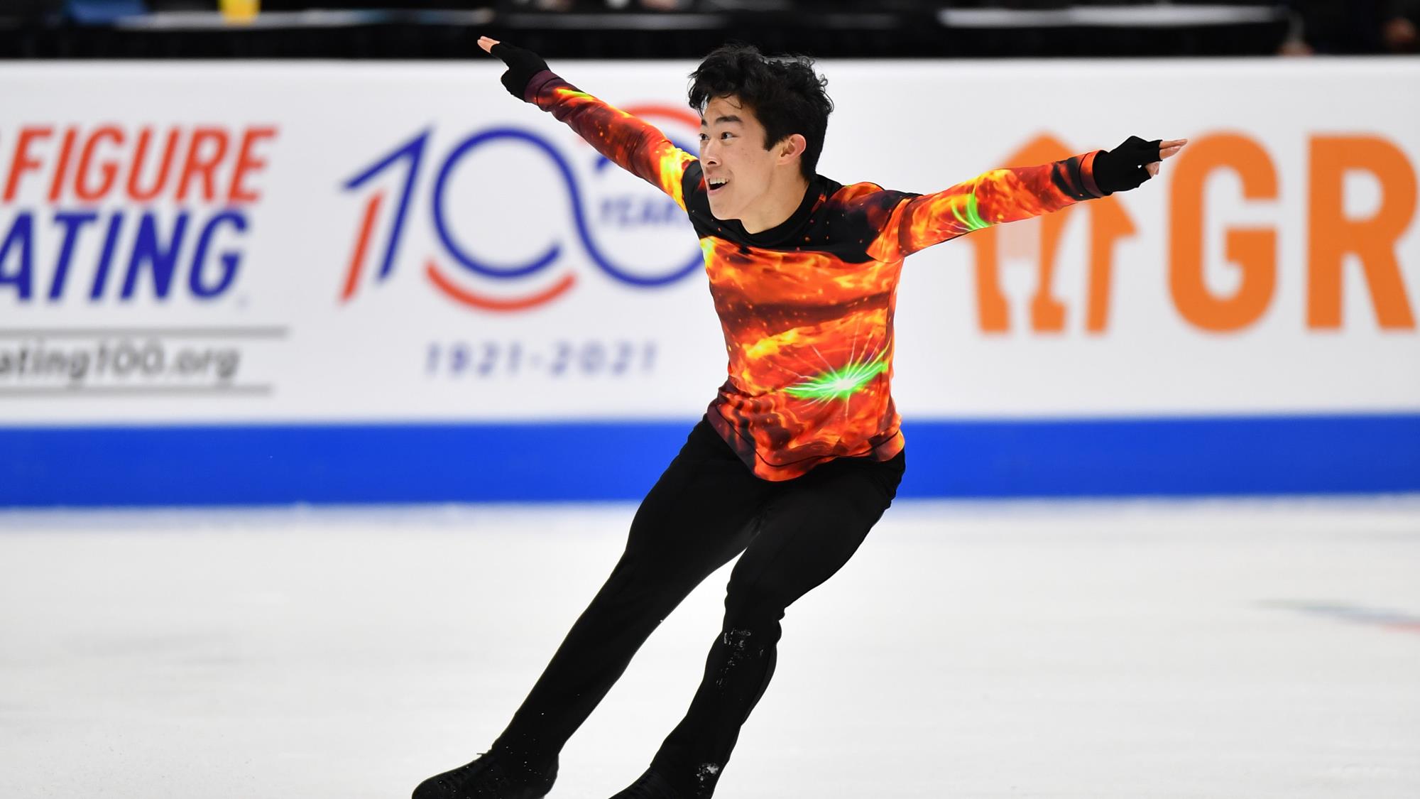 Nathan Chen performs free skate at 2022 U.S. Championships