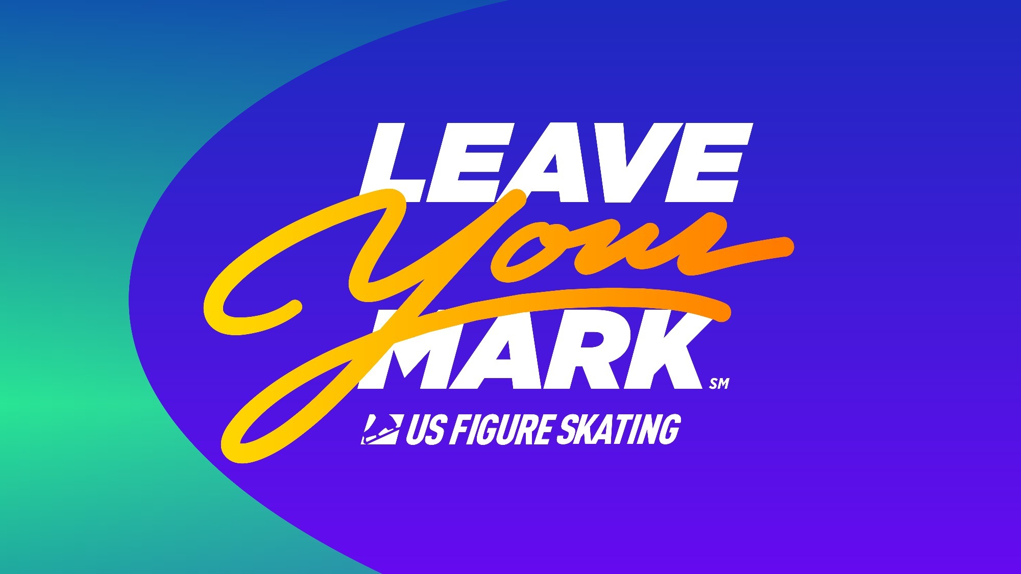 Leave Your Mark logo on a colorful background