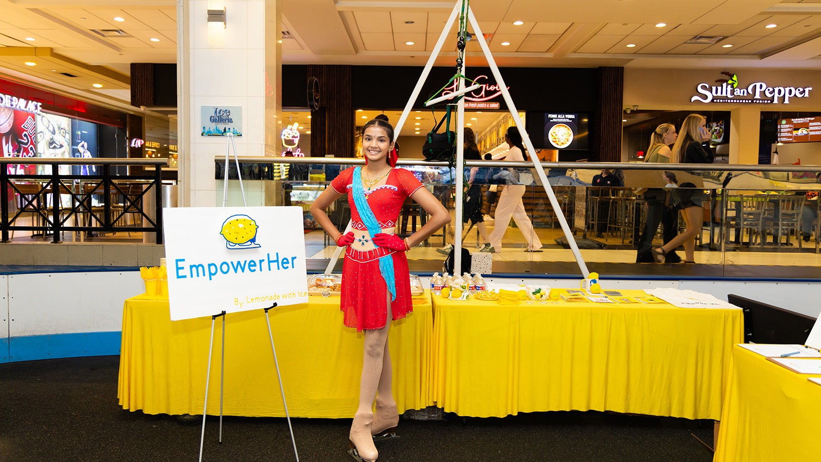 Ice Venkatesh solicits support for her Lemonade With Ice annual gala.