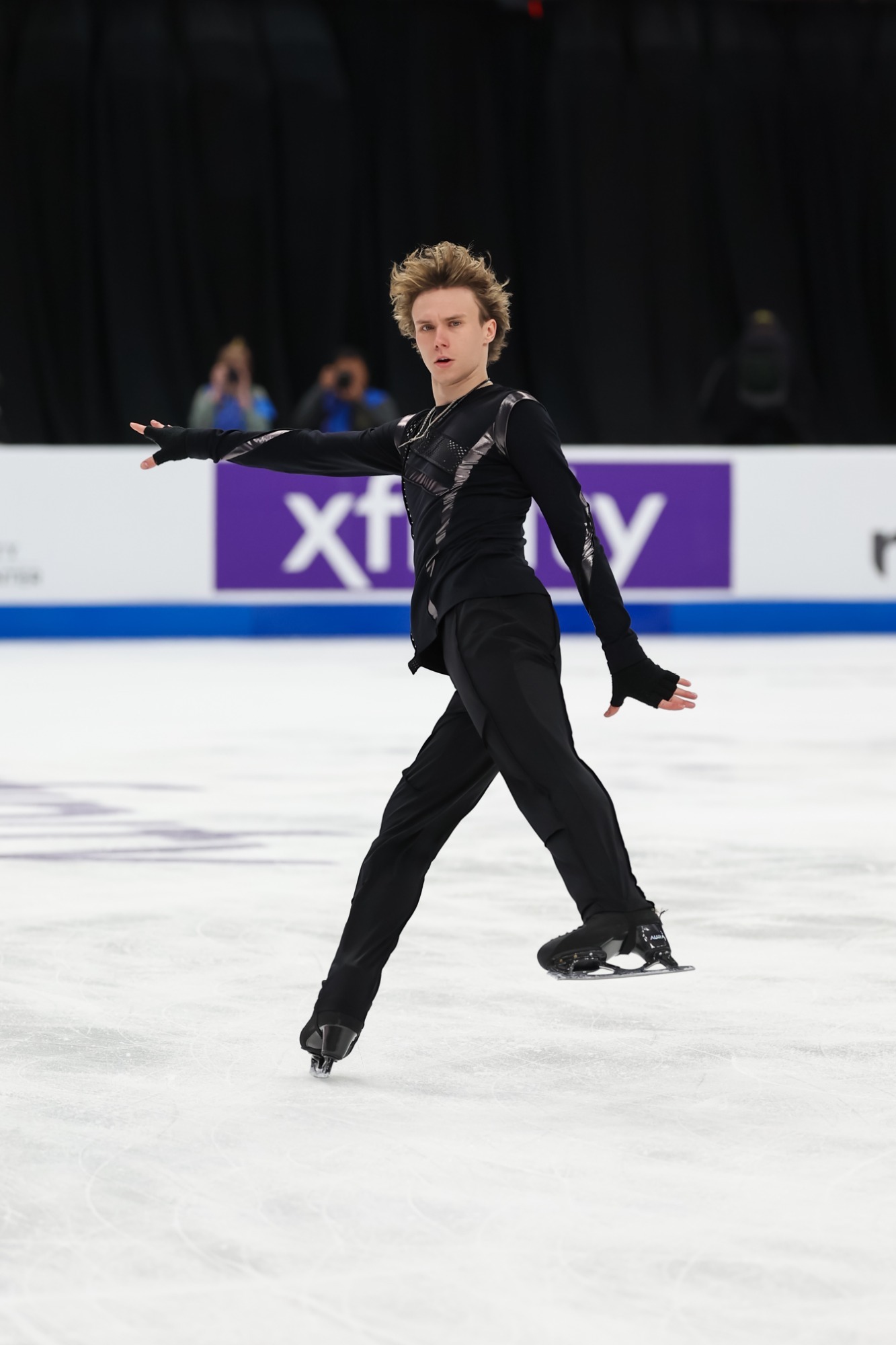 Daniel Martynov, the men's senior Challenger Series Cranberry Cup silver medalist