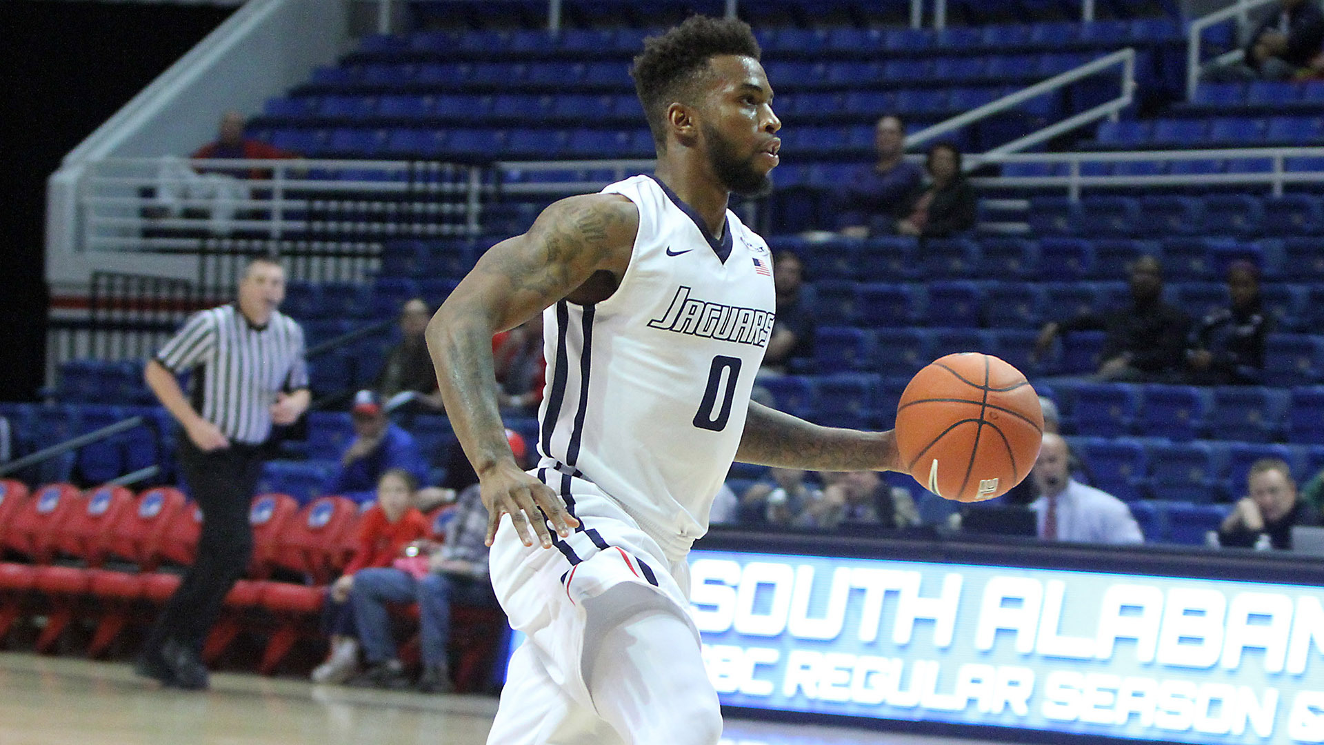 Shaq Calhoun Men's Basketball University of South Alabama Athletics