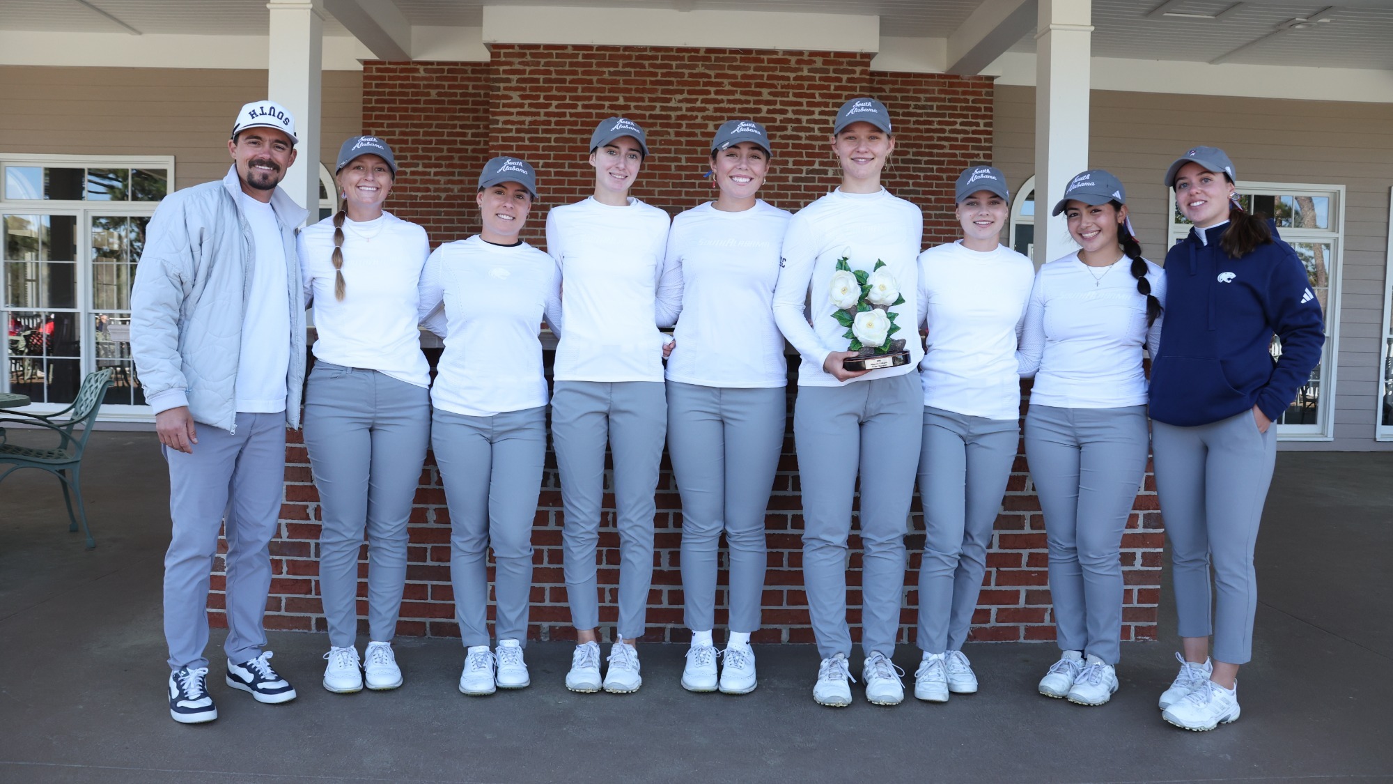 South Alabama Women’s Golf in the Magnolia Collegiate, Day 2, Tuesday, March 17, 2026, in Mobile, Ala. (Scott Donaldson)