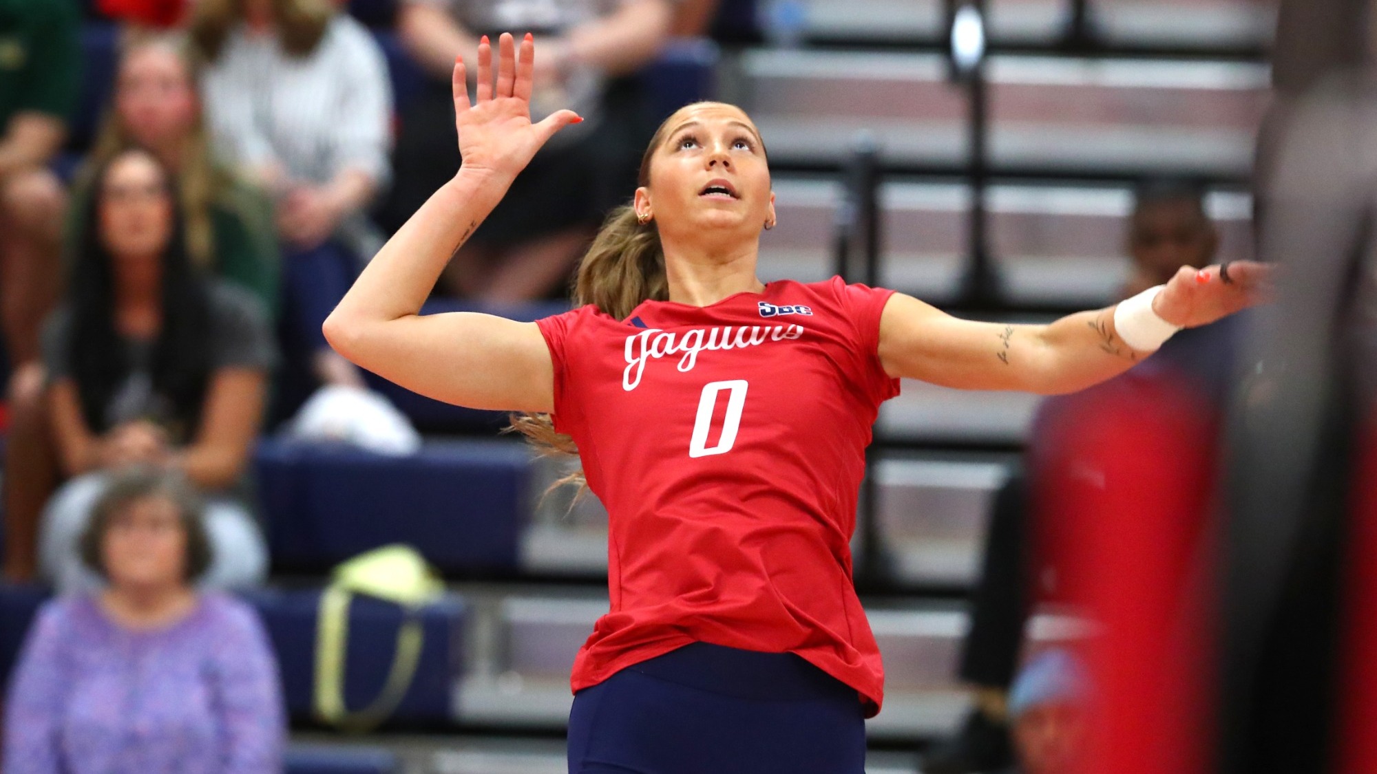 South Alabama Volleyball vs SLF, September 11, 2025, in Mobile, Ala. (Scott Donaldson)