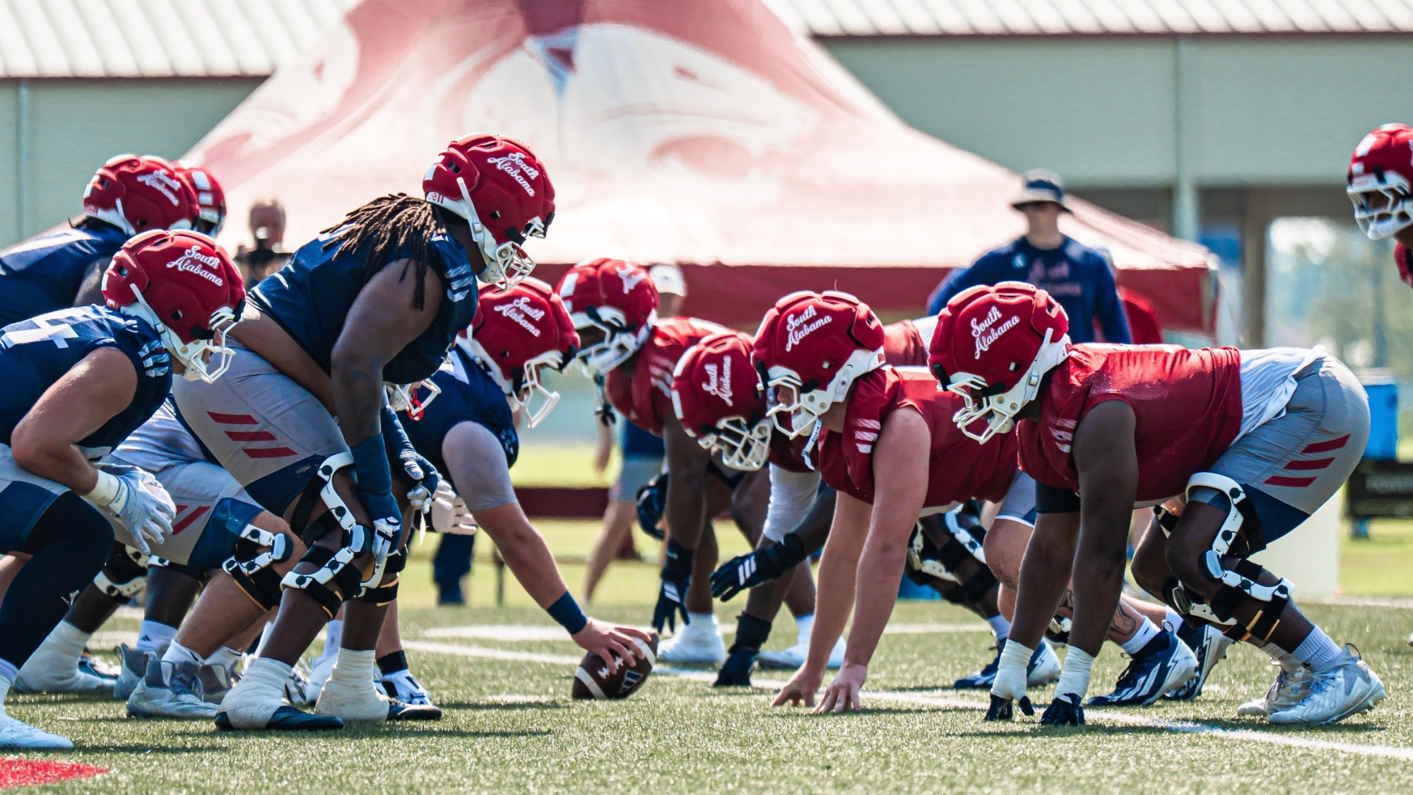 Fall Camp Football Practice