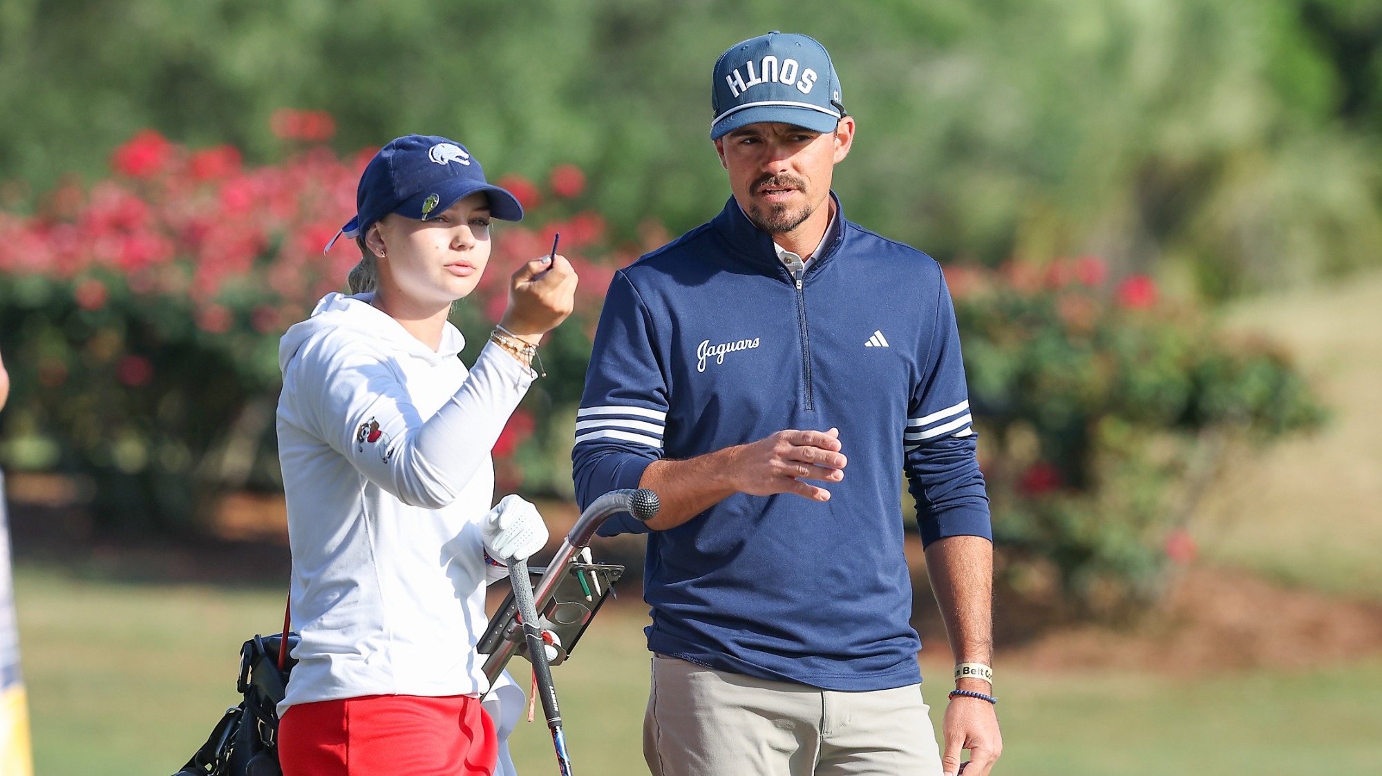 South Alabama Women’s Golf in the Sun Belt Tournament, Day 2, Tuesday, April 21, 2026, in Point Clear, Ala. (Scott Donaldson)