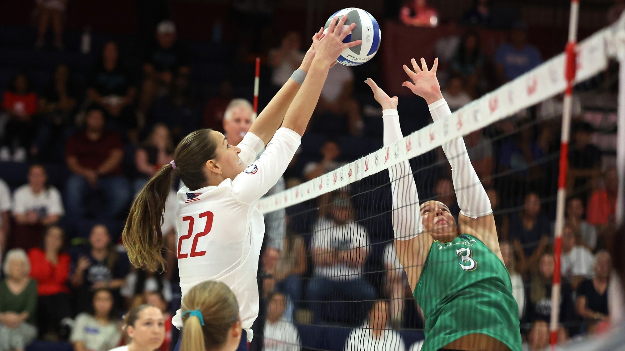 South Alabama Volleyball vs Tulane, Sunday, September 13, 2026, in Mobile, Ala. (Scott Donaldson)