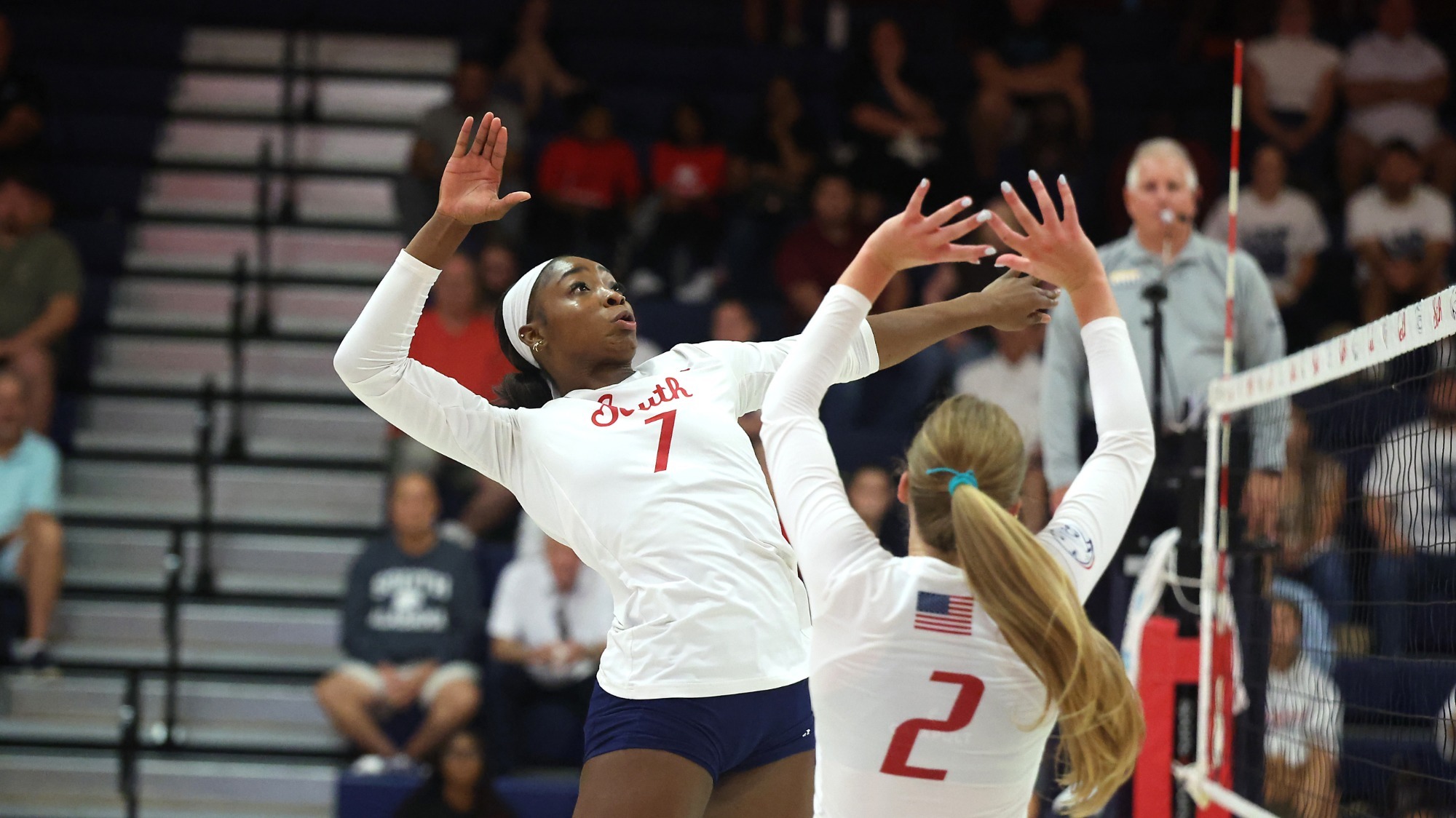 South Alabama Volleyball vs Tulane, Sunday, September 13, 2026, in Mobile, Ala. (Scott Donaldson)
