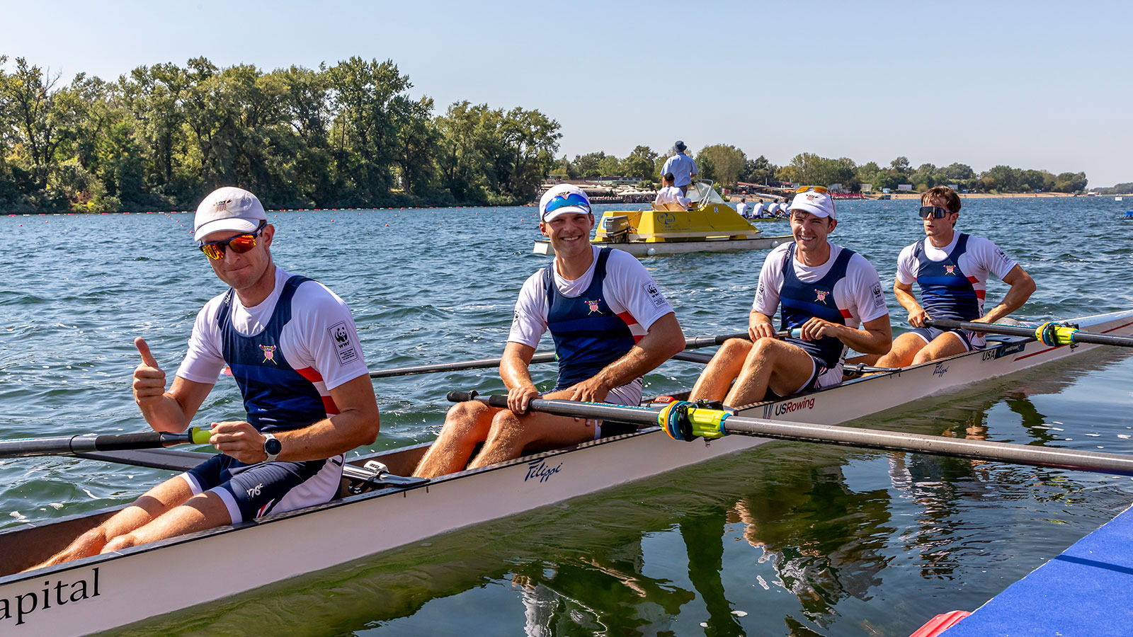 Men’s Four Wins Semifinals, Five Crews Qualify for Paris 2024 Olympics