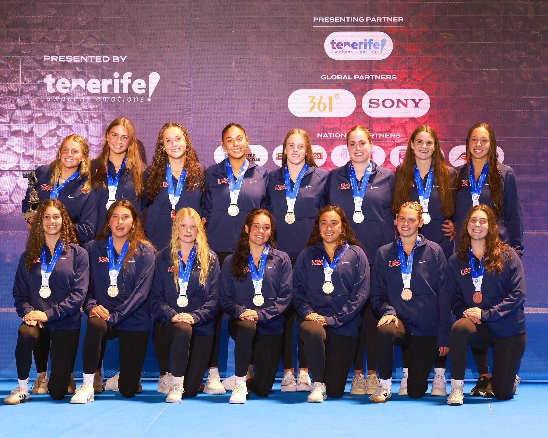 USA Youth Women U18 World Championships Bronze Medalists