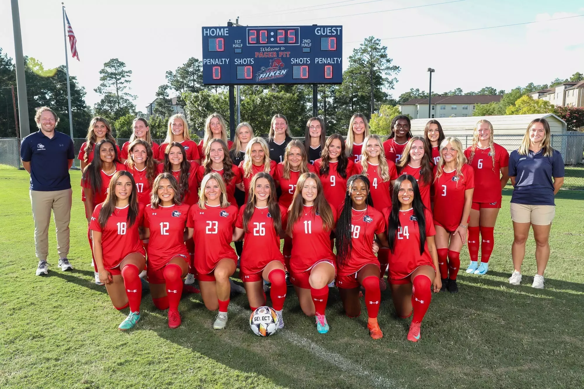 2025 USCA Women's Soccer Team Picture