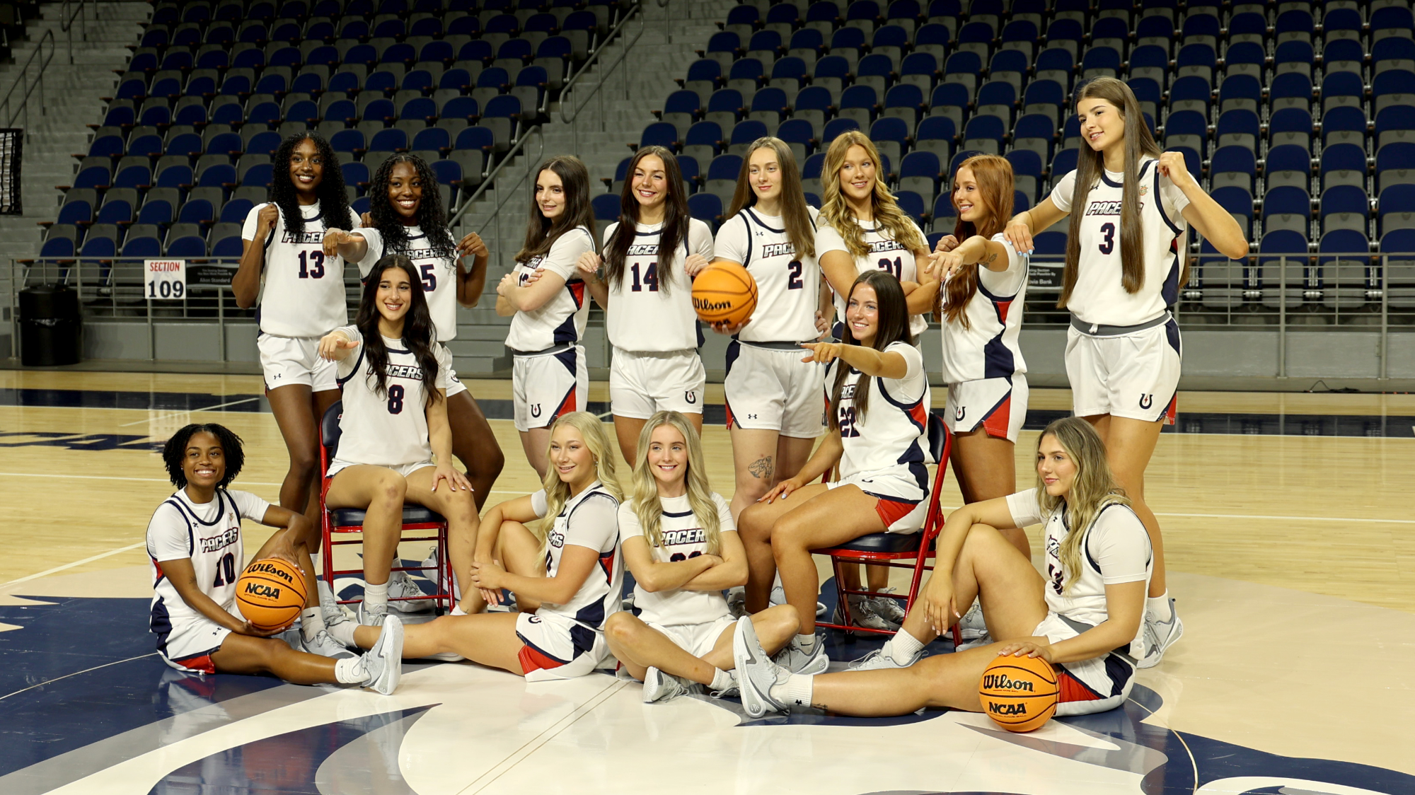 USCA_WBB_2025_26 Fun Team Picture