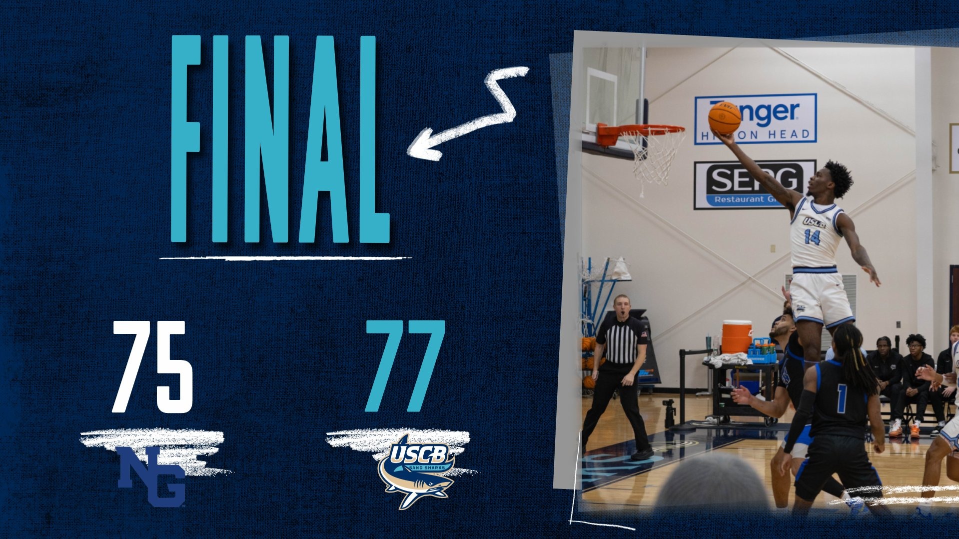 USCB WIN OVER UNG
