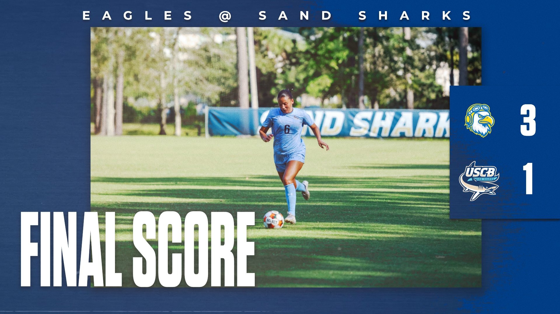 USCB SAND SHARKS vs EAGLES
