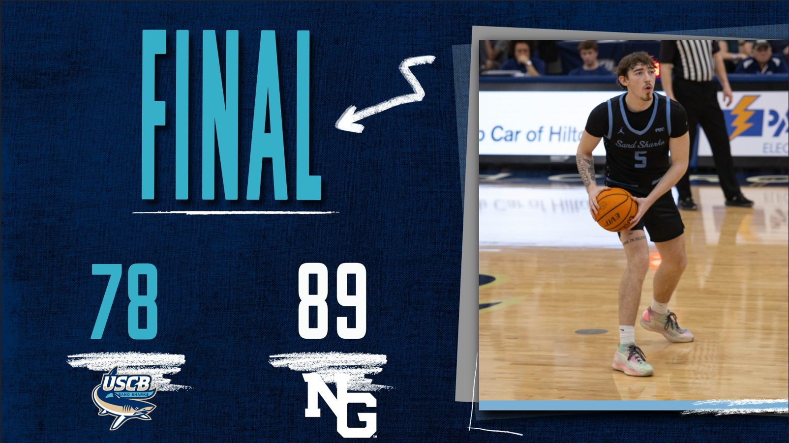 USCB MENS BASKETBALL VS NG