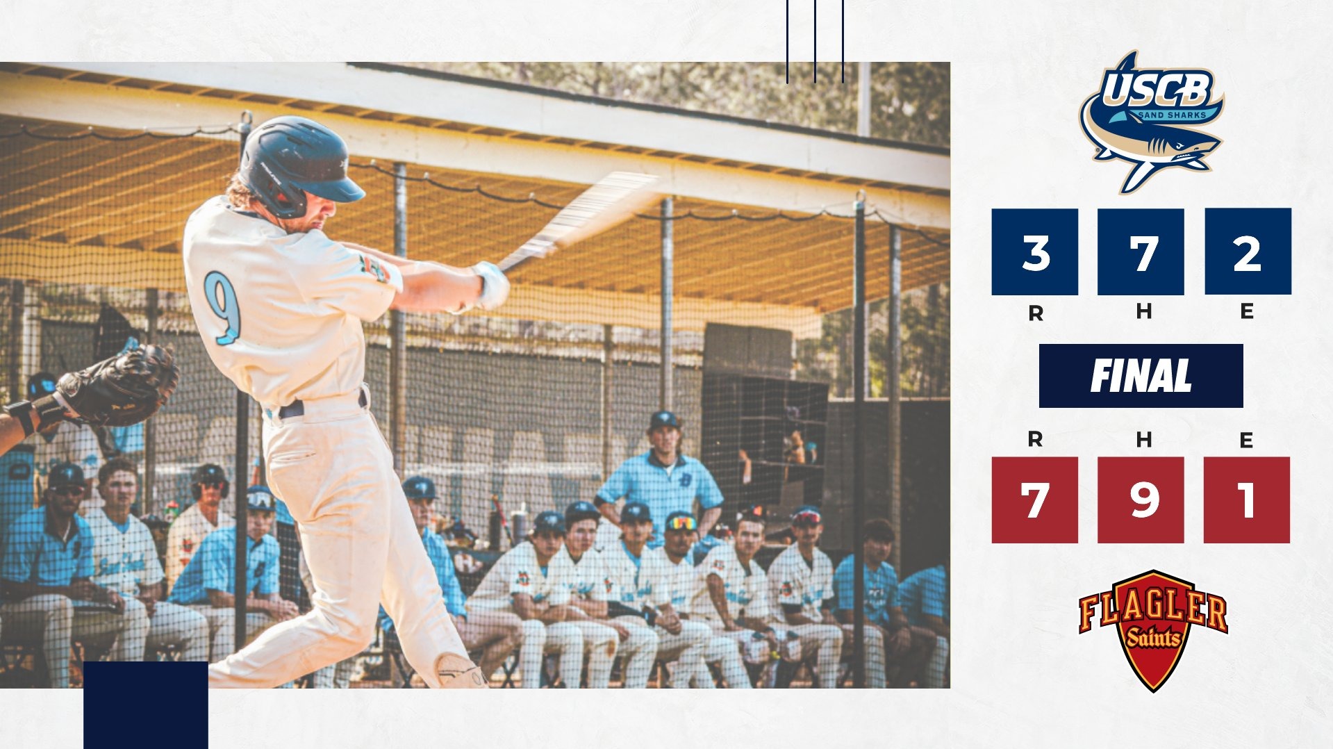 baseball game 2 vs flagler