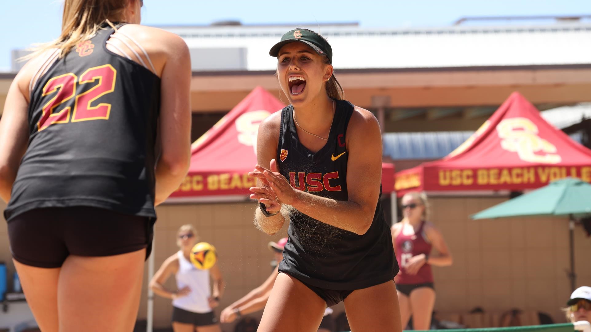 Sammy Slater Women's Beach Volleyball USC Athletics