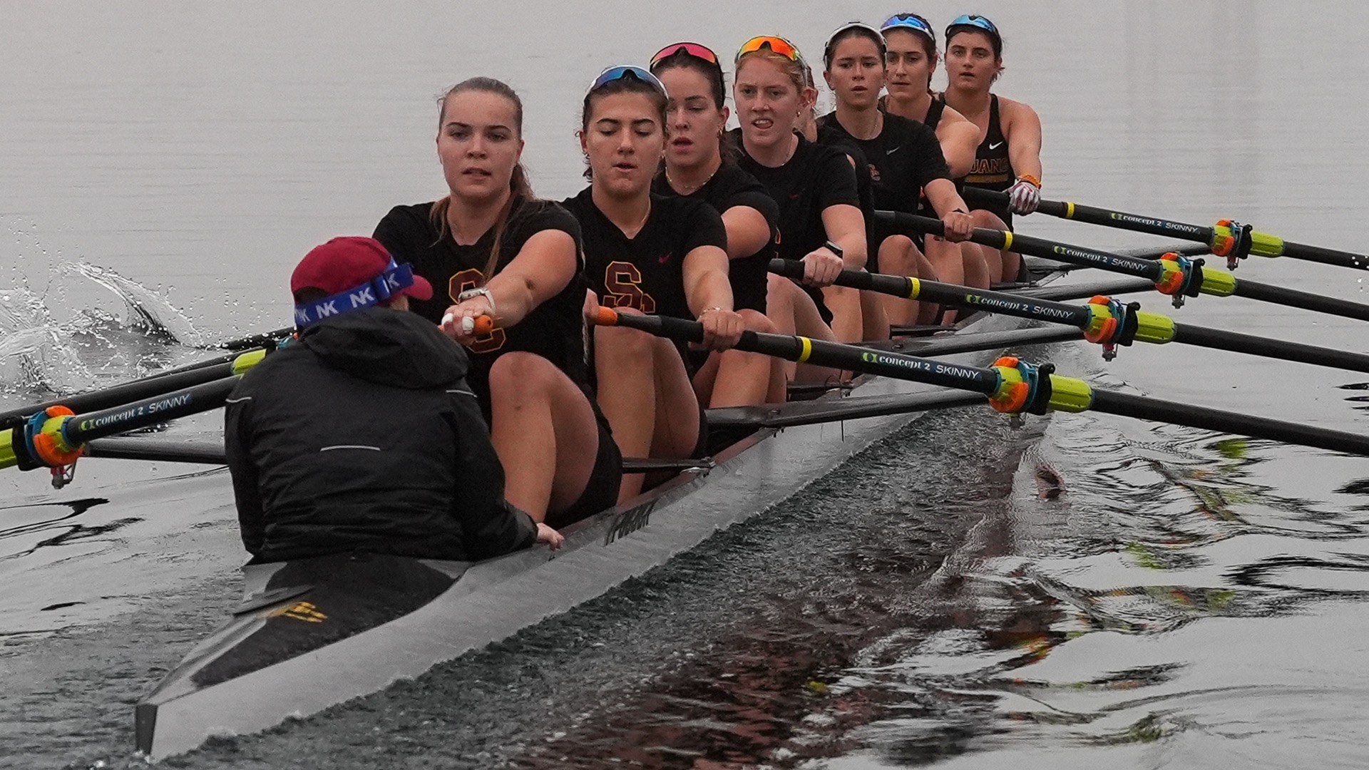 USC Rowing Records Strong Finishes At Head of the American - USC Athletics