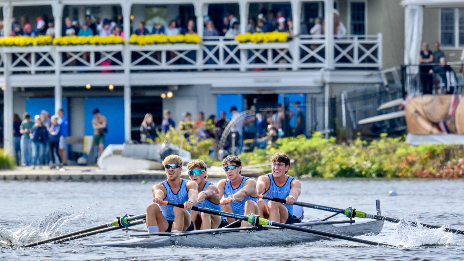 MRow Collegiate Four at Head of the Charles River Regatta