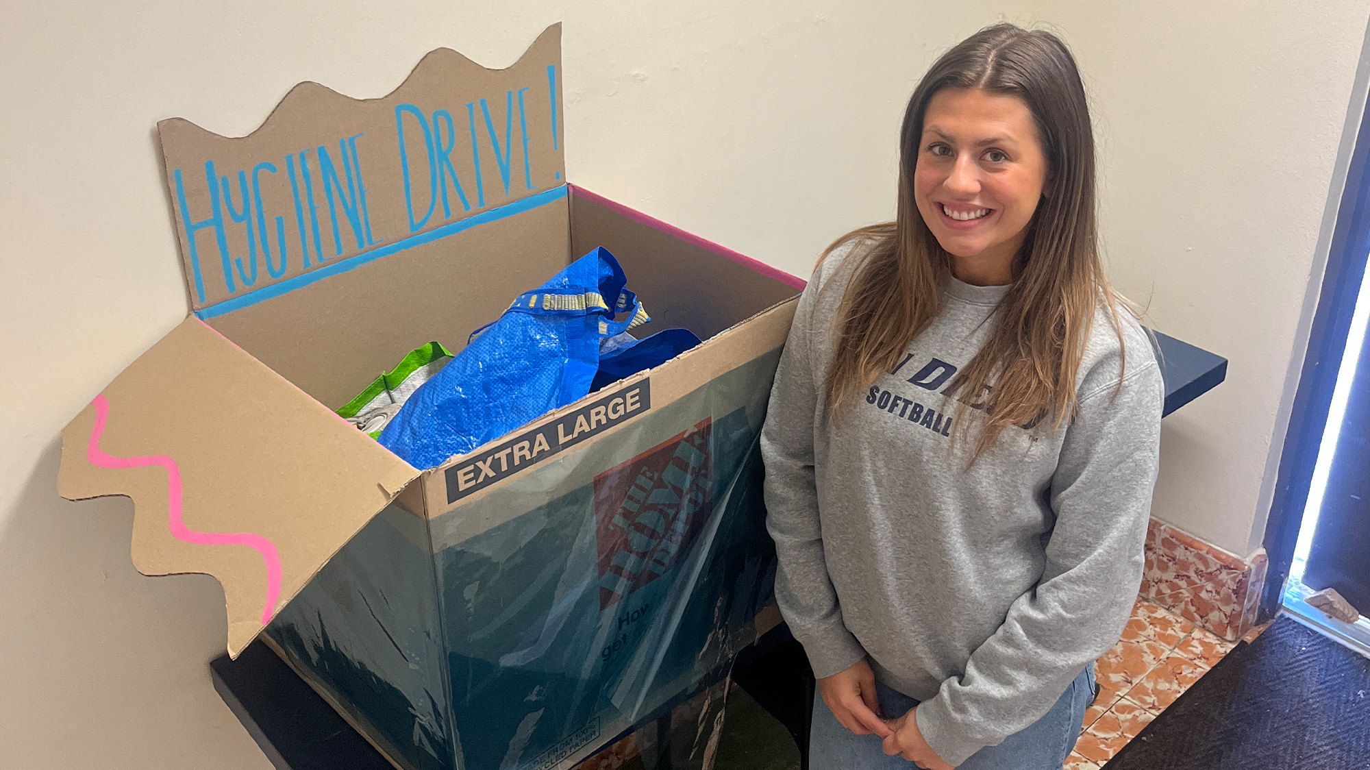 natalie mccliman for usd saac hygiene drive 2025 