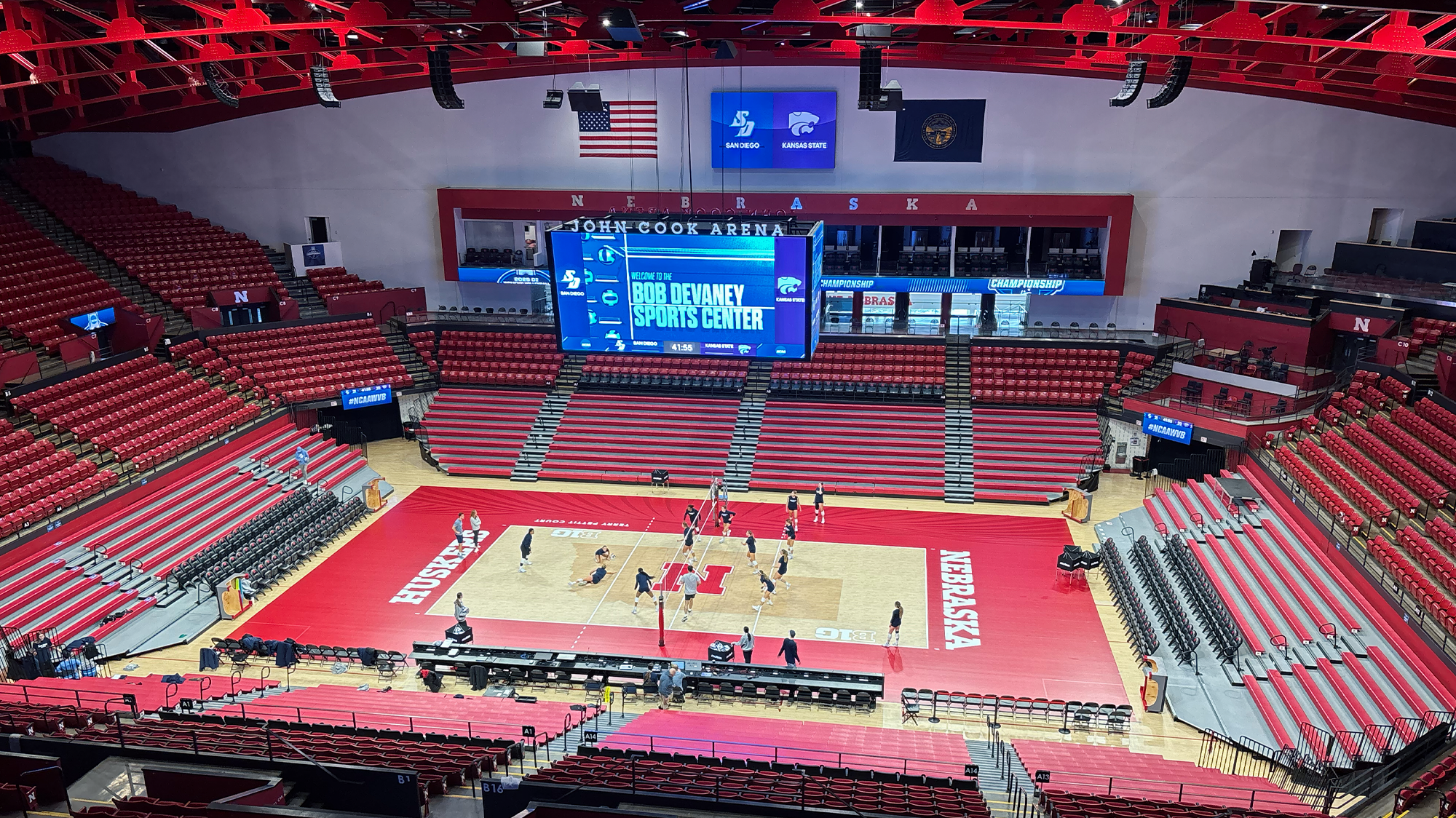 bob devaney center - 2025 ncaa women's volleyball tournament