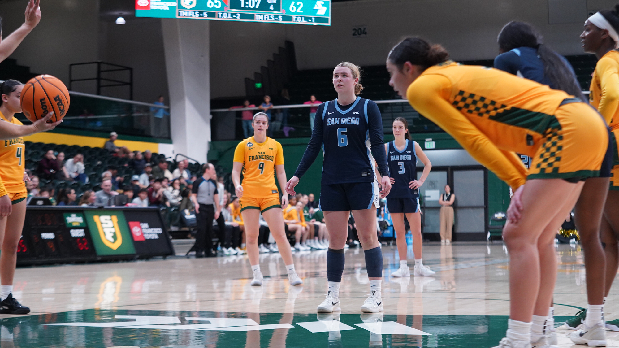 kylie ray at USF 1_22_26 - credit anderson haigler