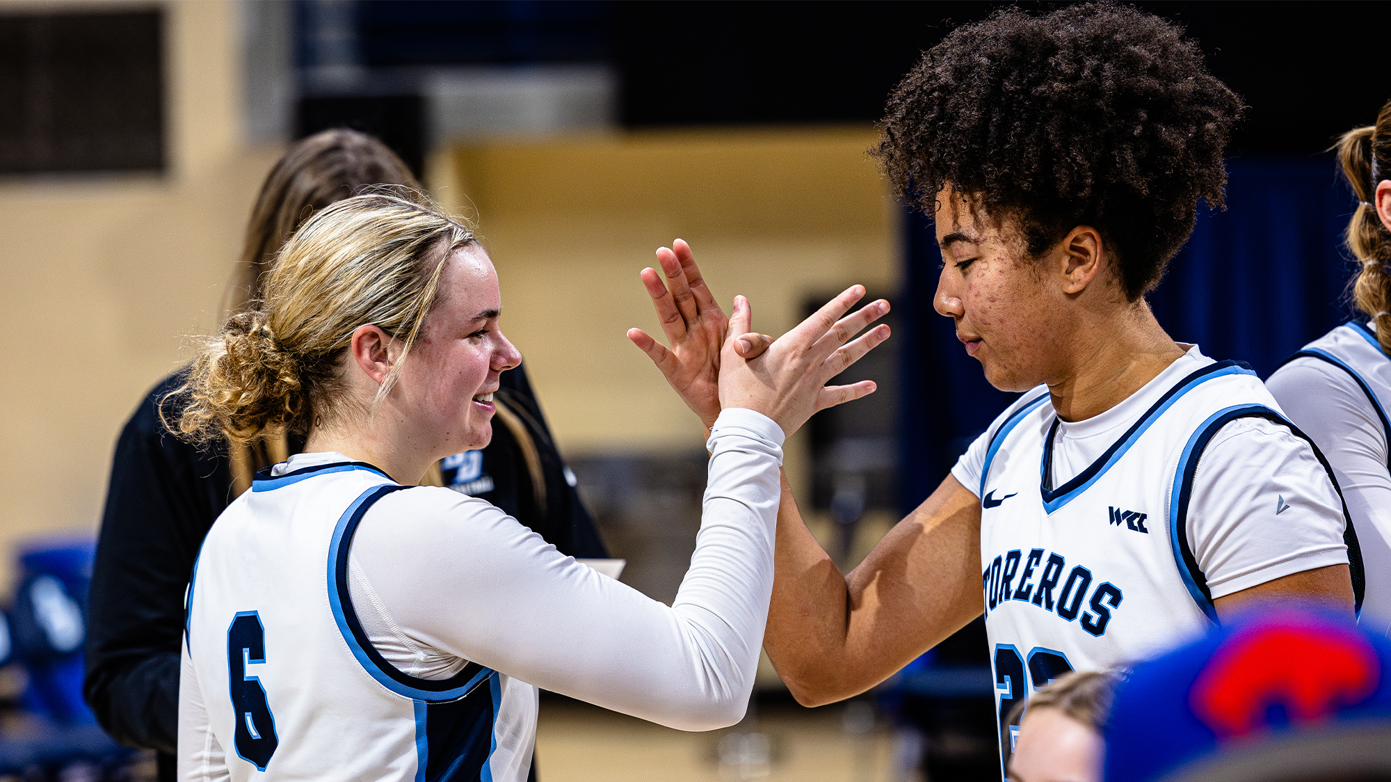 usd wbb vs. pepperdine jan 2026 - credit thomas christensen